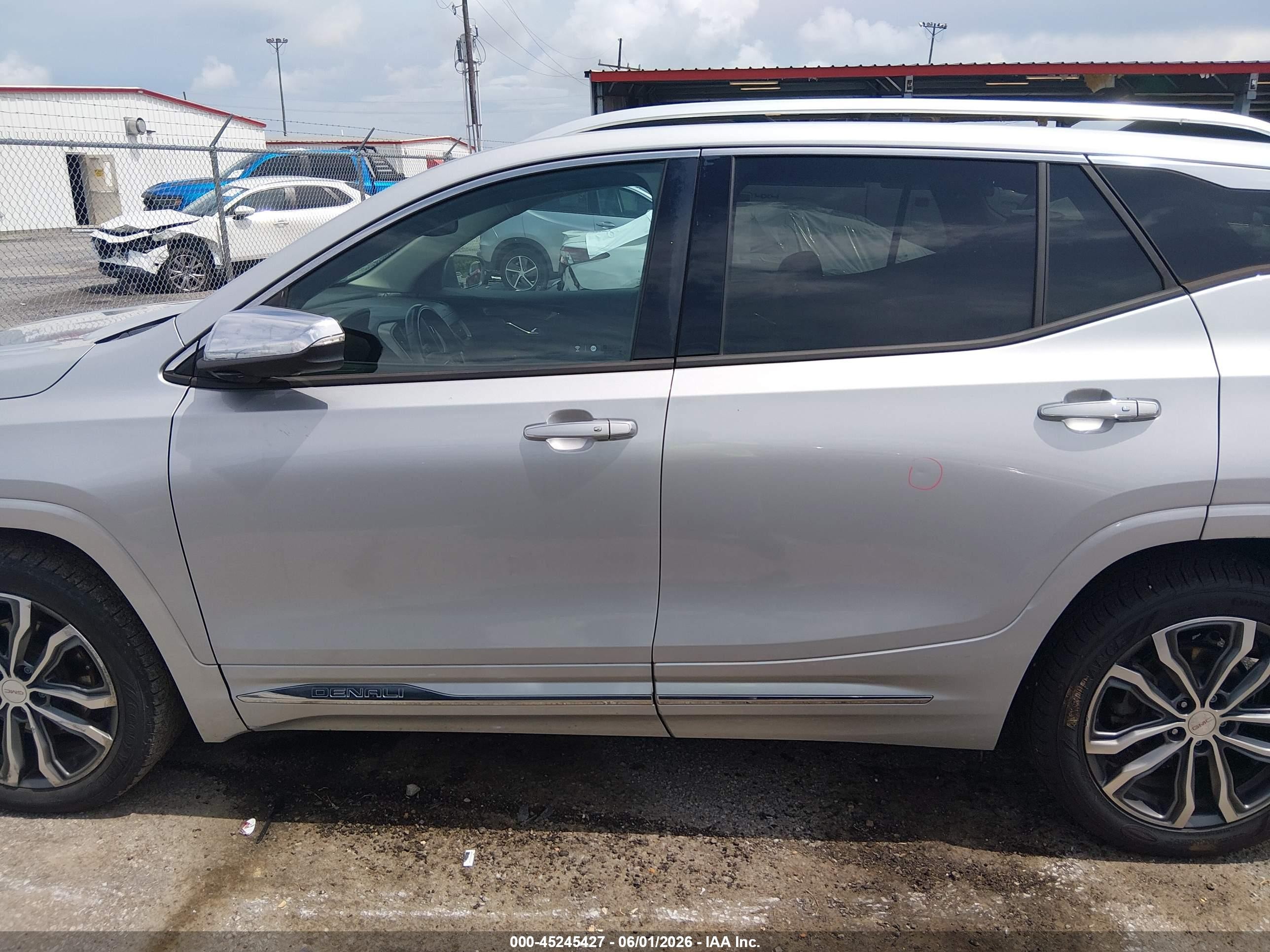 2020 Gmc Terrain Fwd Denali Silver vin: 3GKALSEX0LL182081