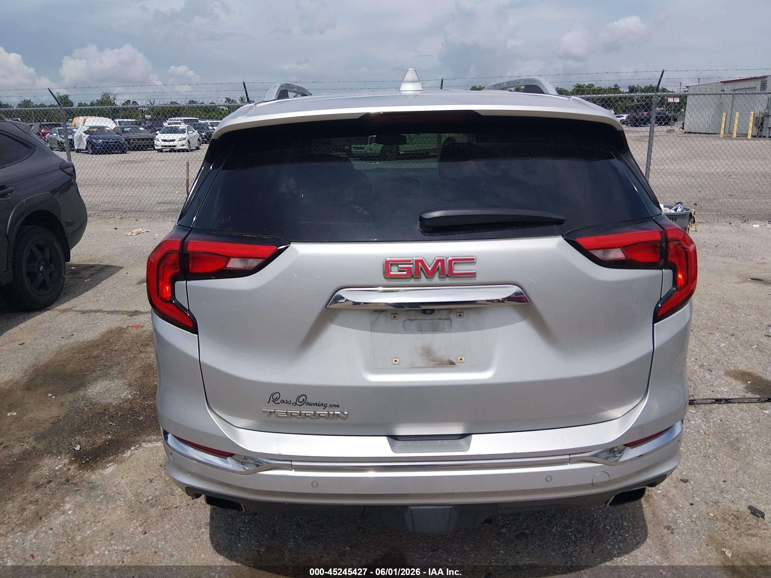 2020 Gmc Terrain Fwd Denali Silver vin: 3GKALSEX0LL182081