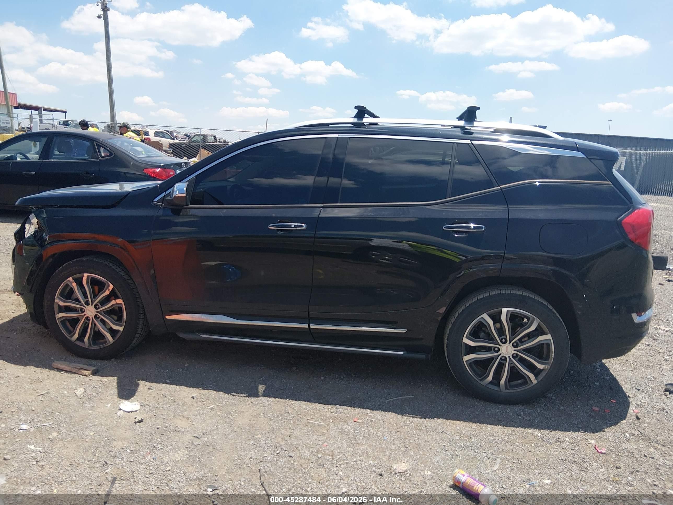 2018 Gmc Terrain Denali Black vin: 3GKALSEXXJL314941