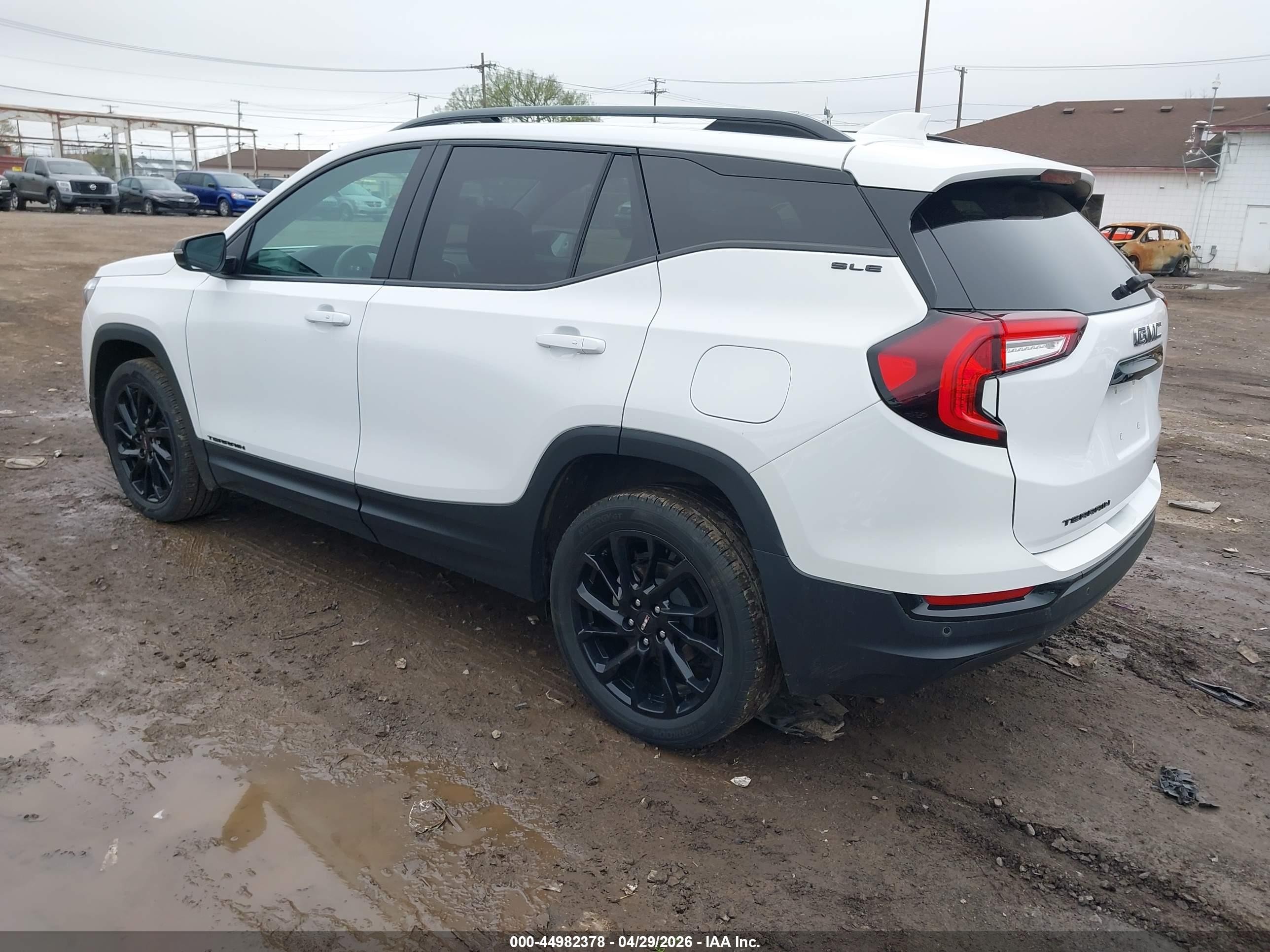 2024 Gmc Terrain Awd Sle White vin: 3GKALTEG1RL391232