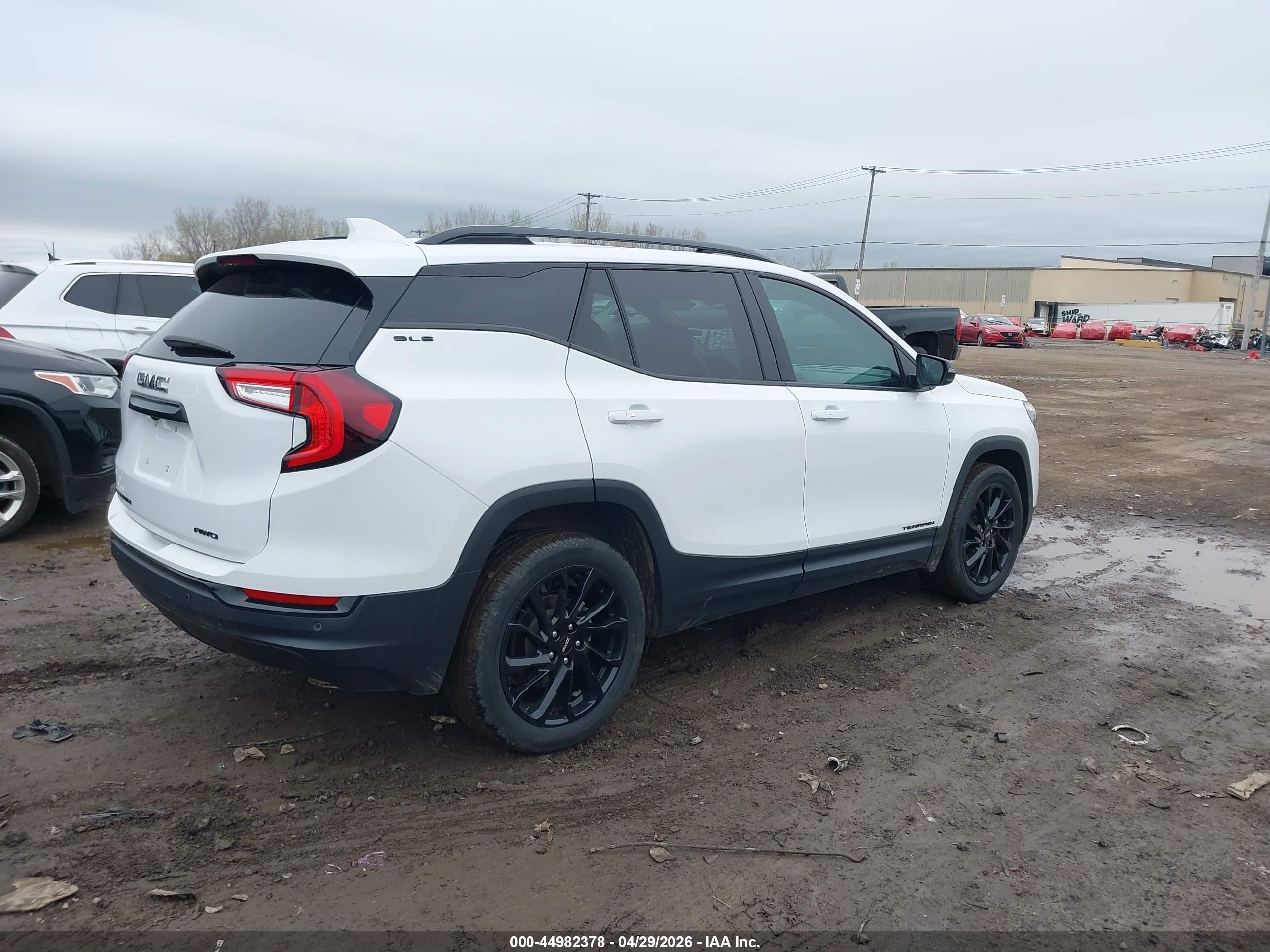 2024 Gmc Terrain Awd Sle White vin: 3GKALTEG1RL391232