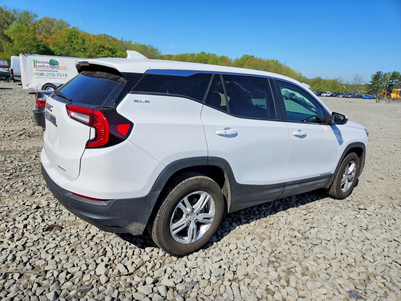 2024 Gmc Terrain Sle White vin: 3GKALTEG5RL380248