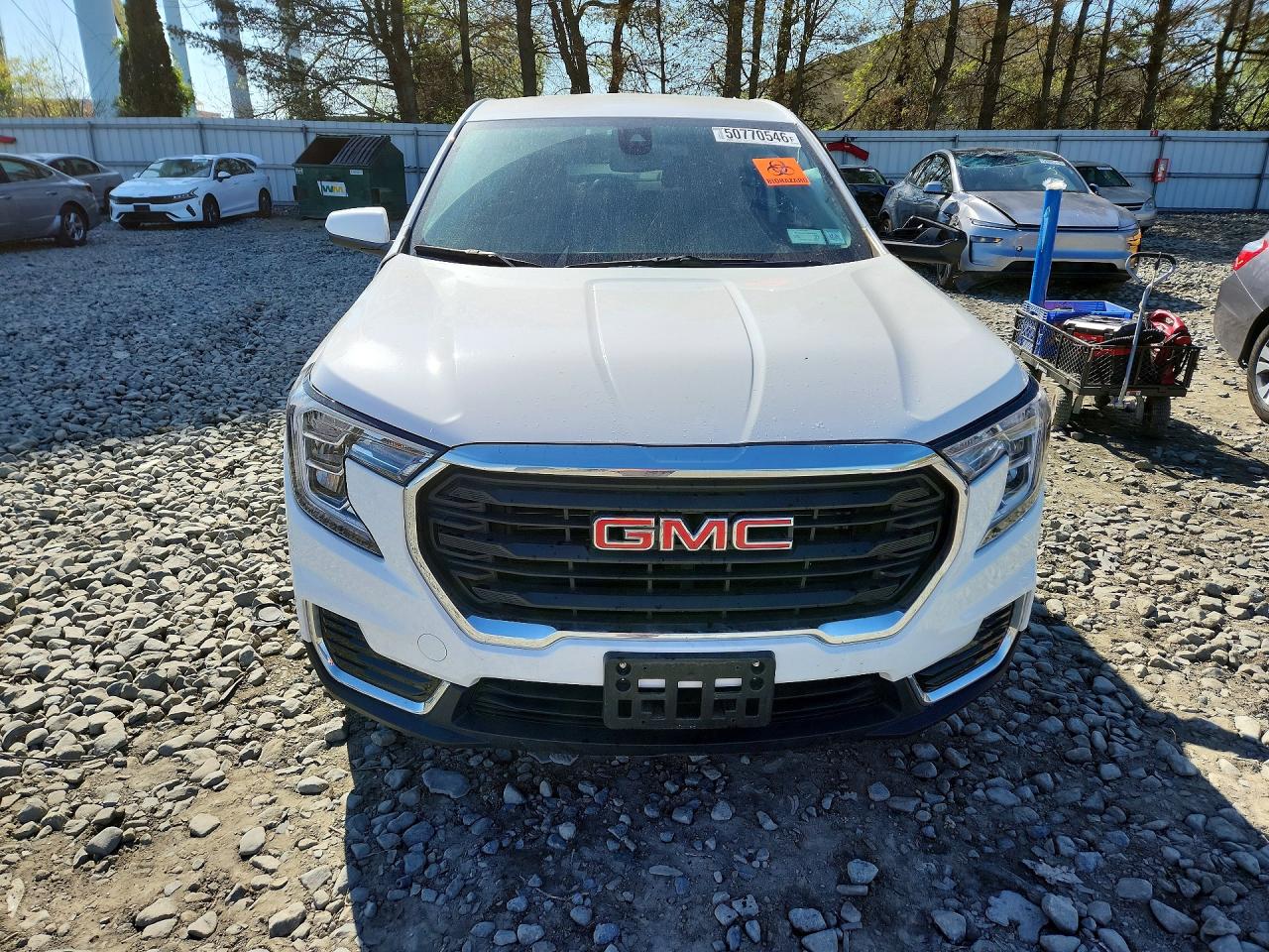 2024 Gmc Terrain Sle White vin: 3GKALTEG5RL380248