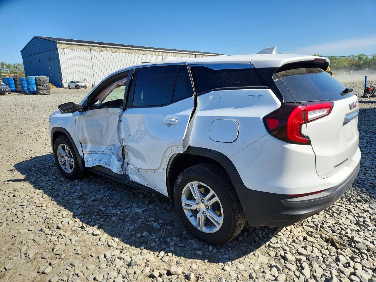 2024 Gmc Terrain Sle White vin: 3GKALTEG5RL380248