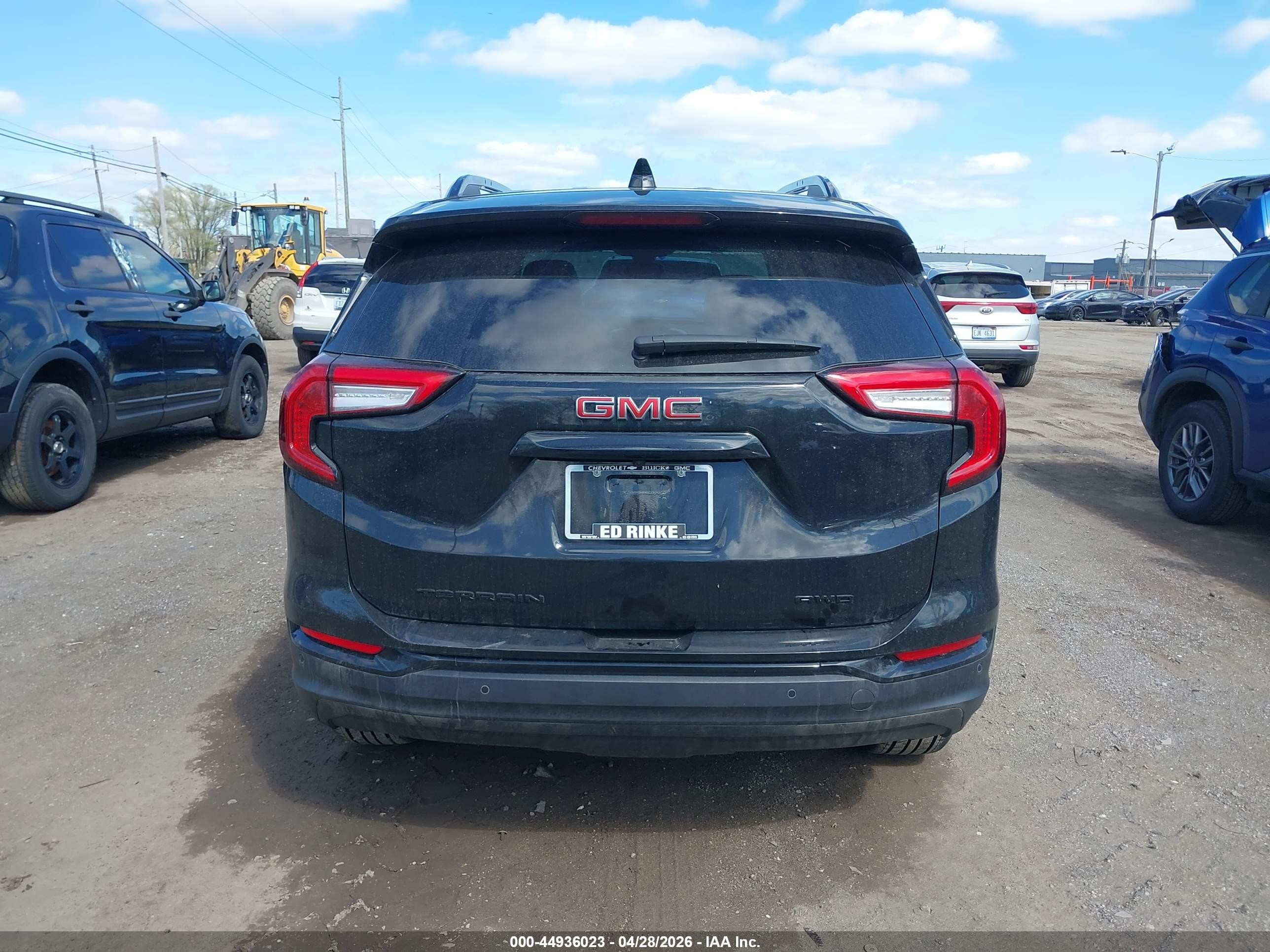 2024 Gmc Terrain Awd Sle Black vin: 3GKALTEG9RL221670