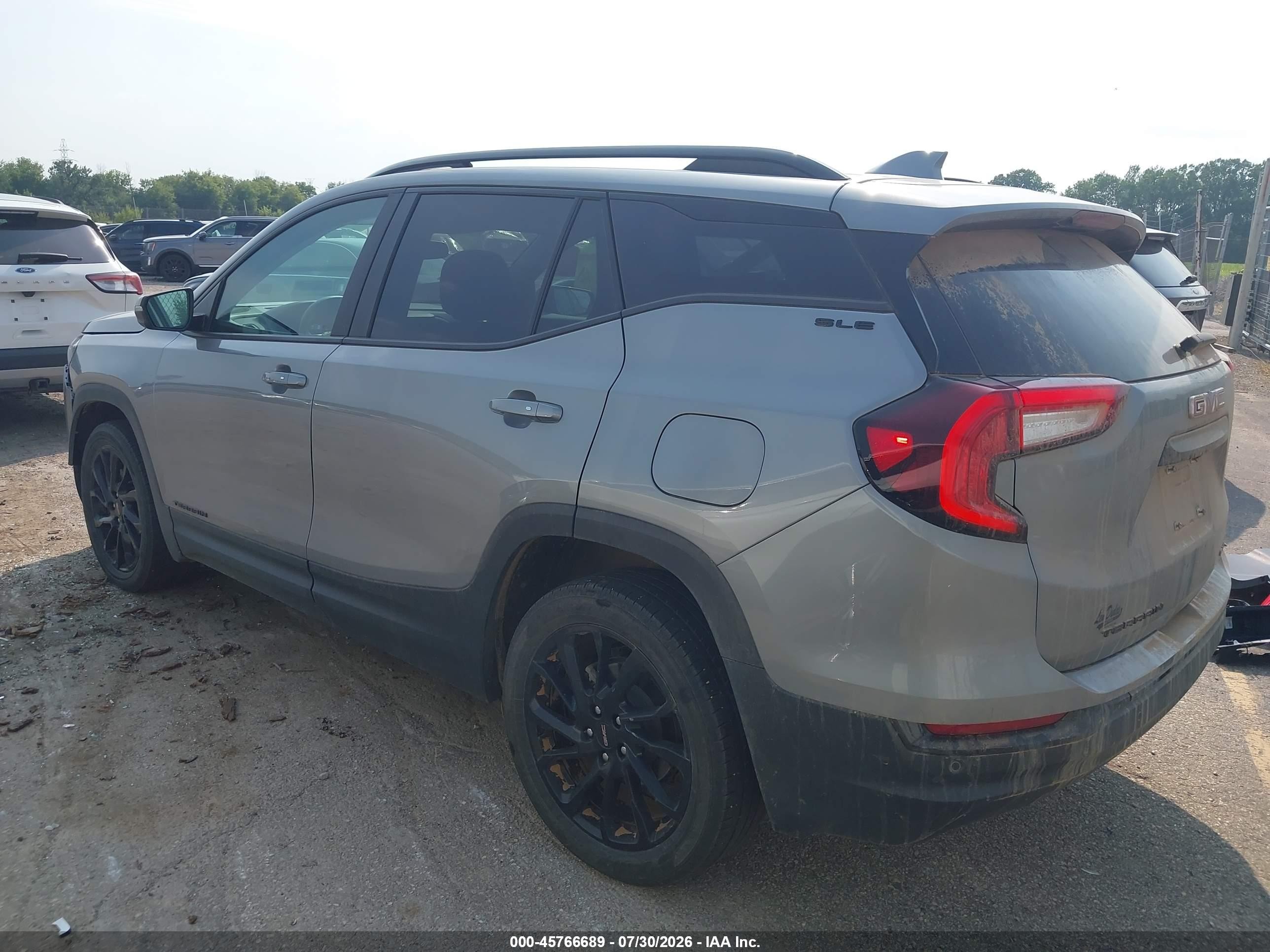 2024 Gmc Terrain Awd Sle Gray vin: 3GKALTEG9RL300837