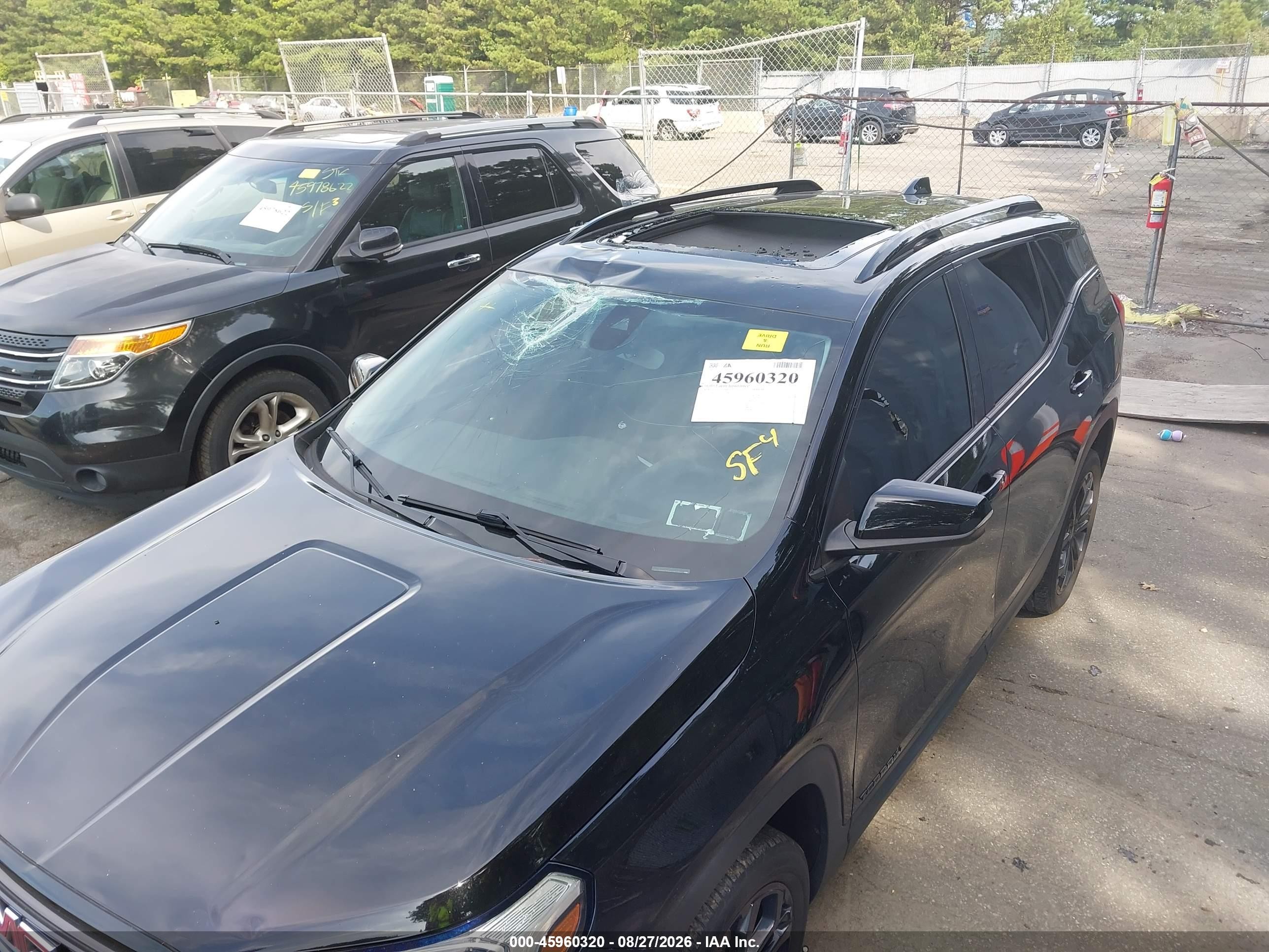 2020 Gmc Terrain Awd Sle Black vin: 3GKALTEV1LL344269