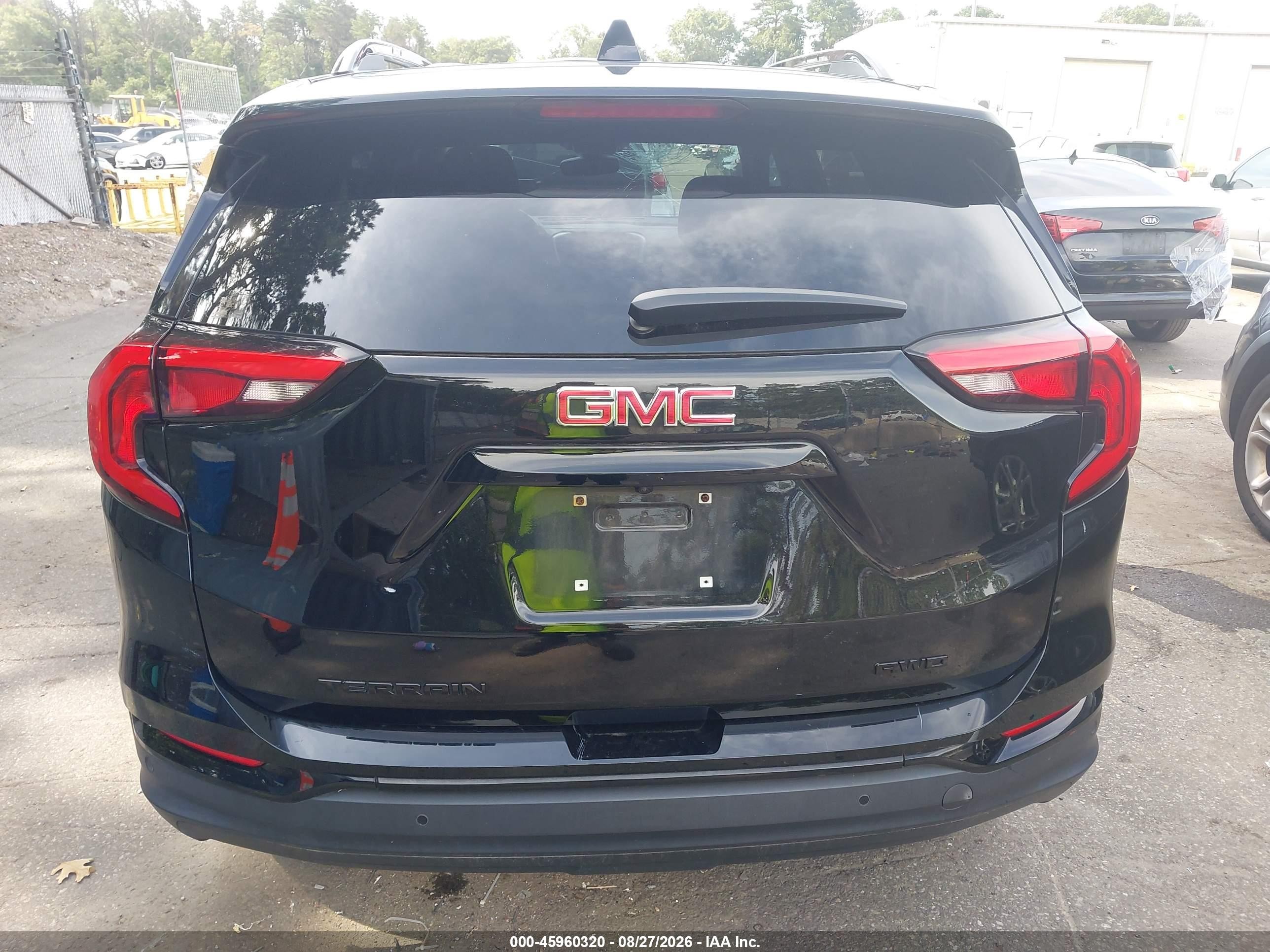 2020 Gmc Terrain Awd Sle Black vin: 3GKALTEV1LL344269