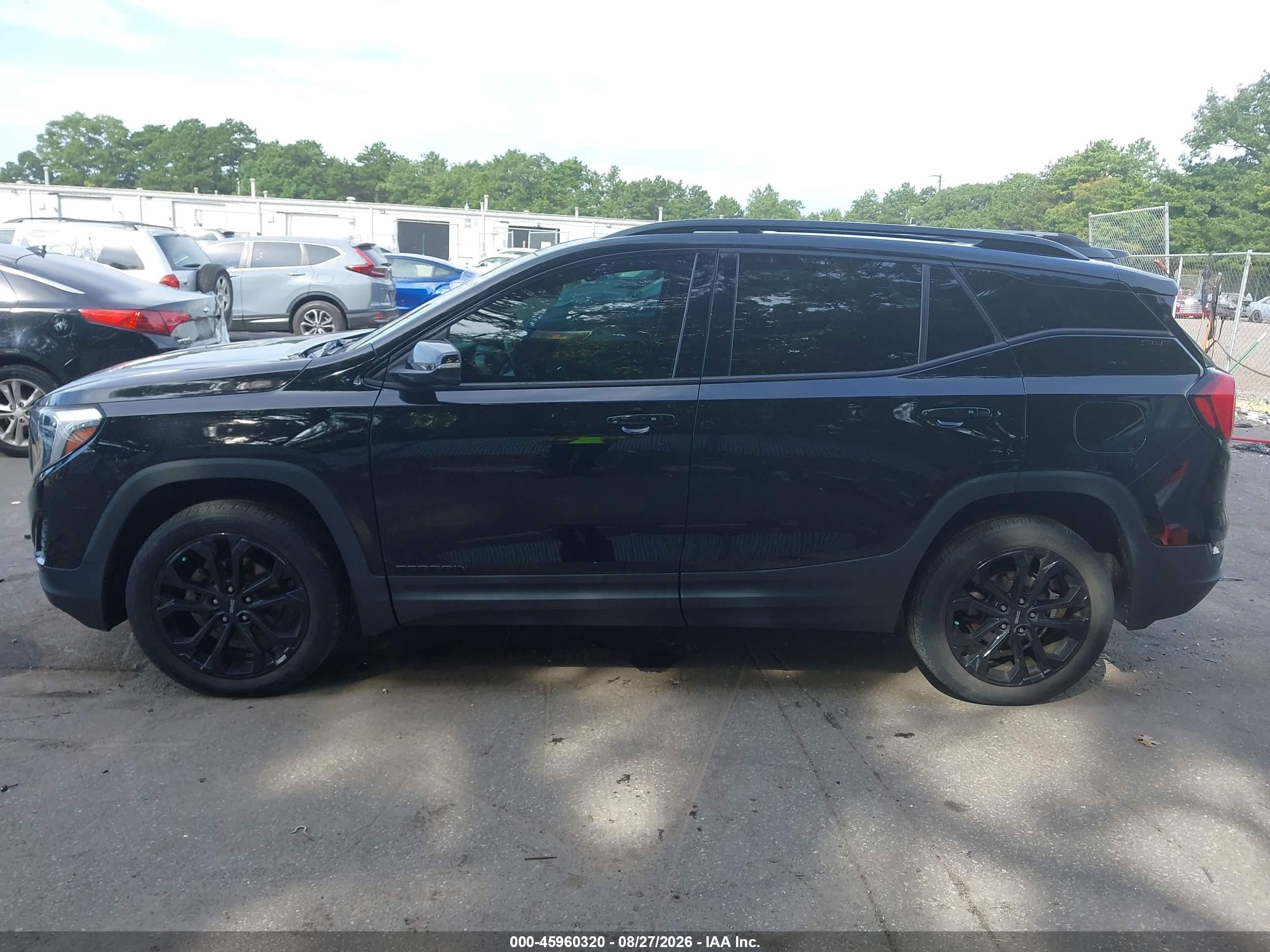 2020 Gmc Terrain Awd Sle Black vin: 3GKALTEV1LL344269