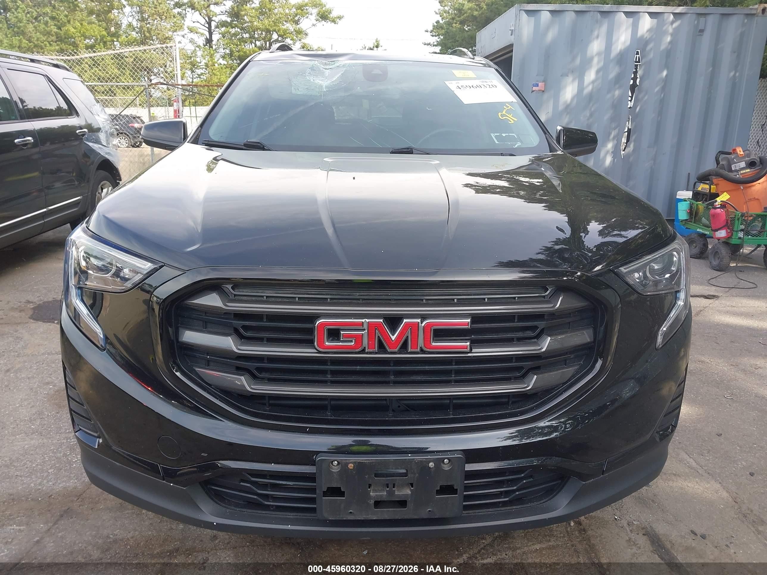 2020 Gmc Terrain Awd Sle Black vin: 3GKALTEV1LL344269
