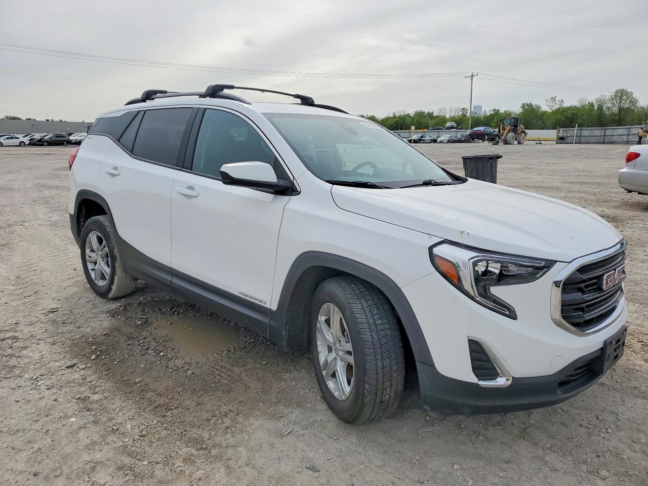 2021 Gmc Terrain Sle White vin: 3GKALTEV1ML383235