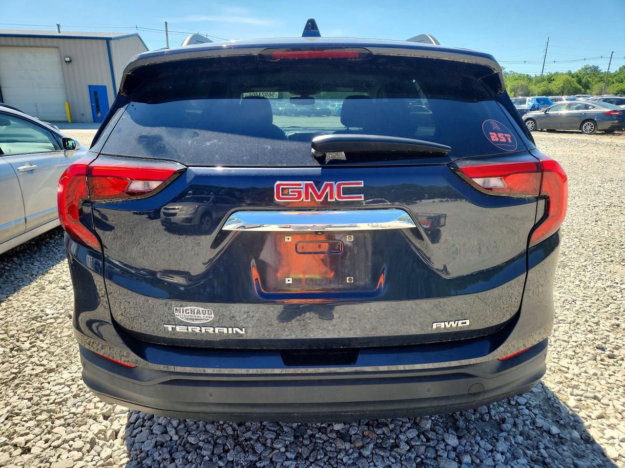 2018 Gmc Terrain Sle Blue vin: 3GKALTEV2JL249572