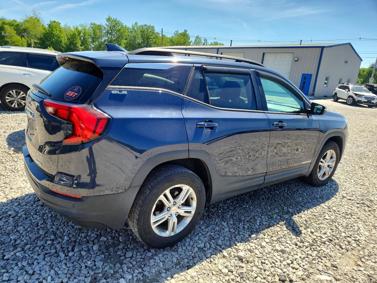 2018 Gmc Terrain Sle Blue vin: 3GKALTEV2JL249572