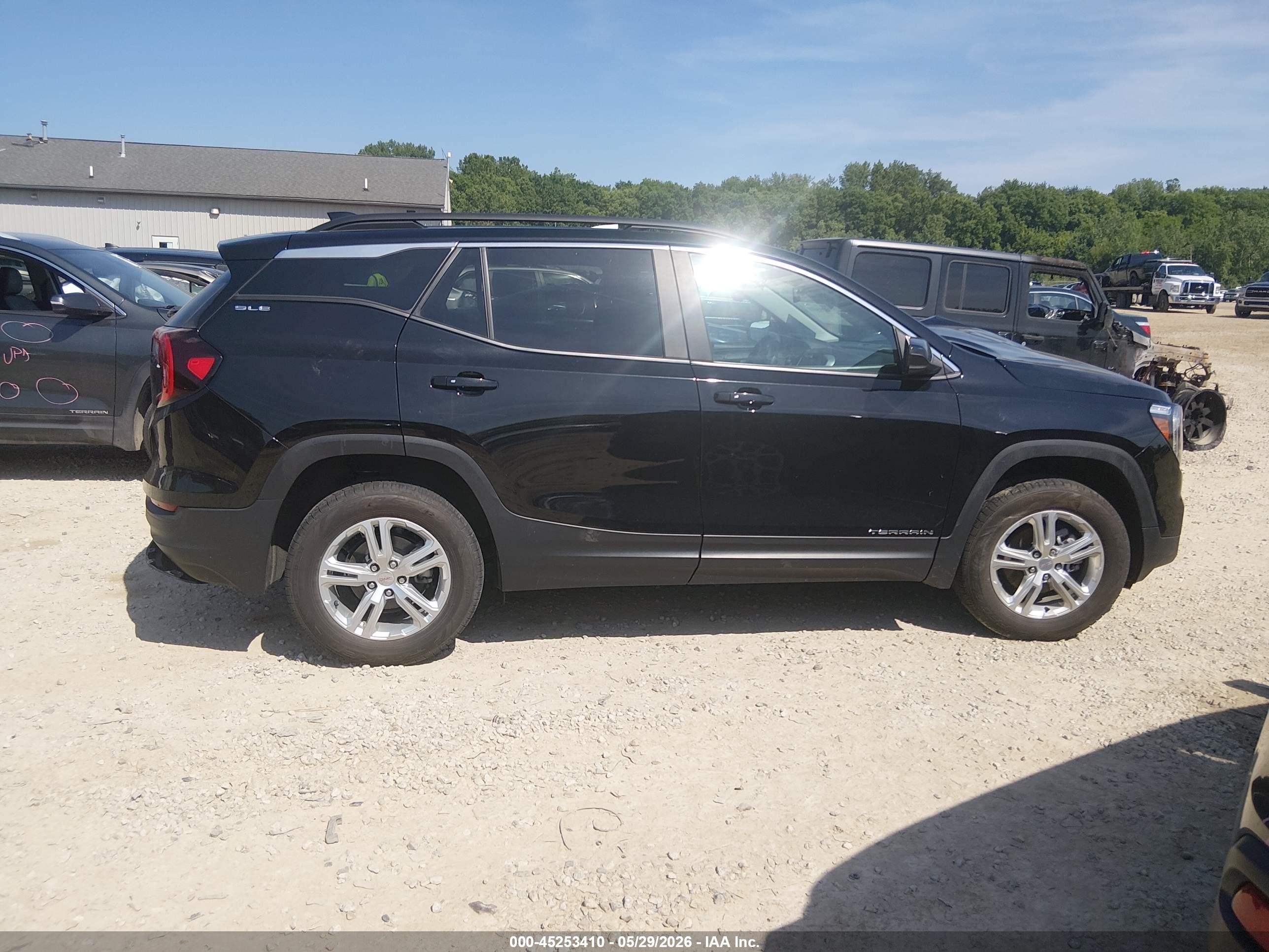 2022 Gmc Terrain Awd Sle Black vin: 3GKALTEV2NL142818