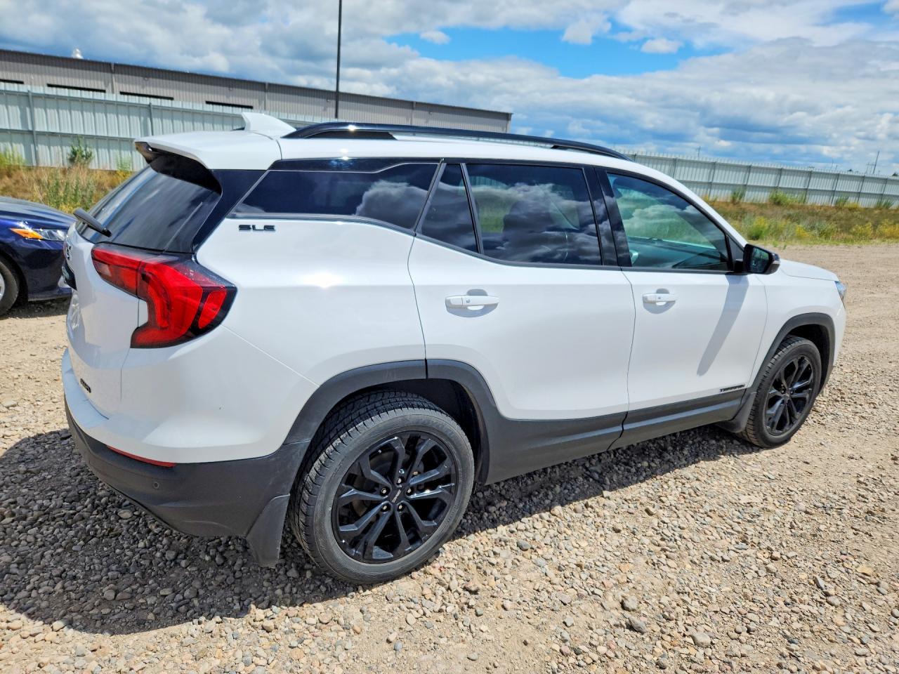 2019 Gmc Terrain Sle White vin: 3GKALTEV3KL198441