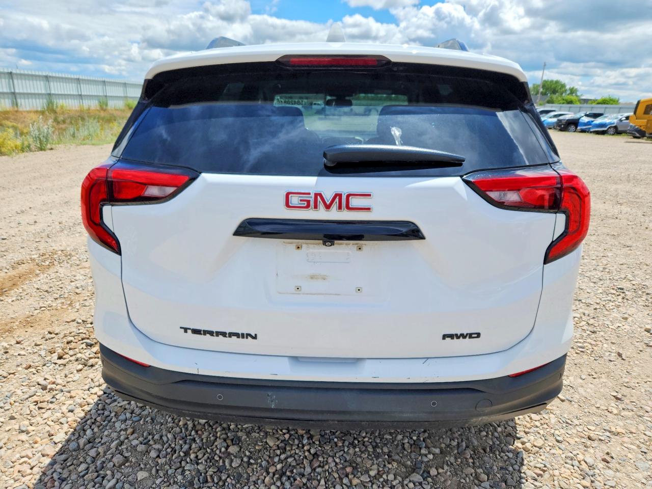 2019 Gmc Terrain Sle White vin: 3GKALTEV3KL198441