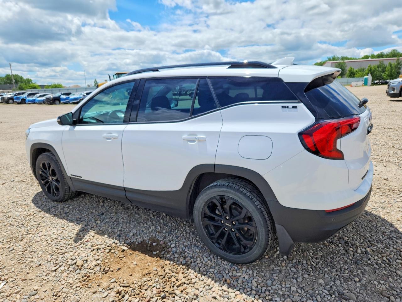 2019 Gmc Terrain Sle White vin: 3GKALTEV3KL198441