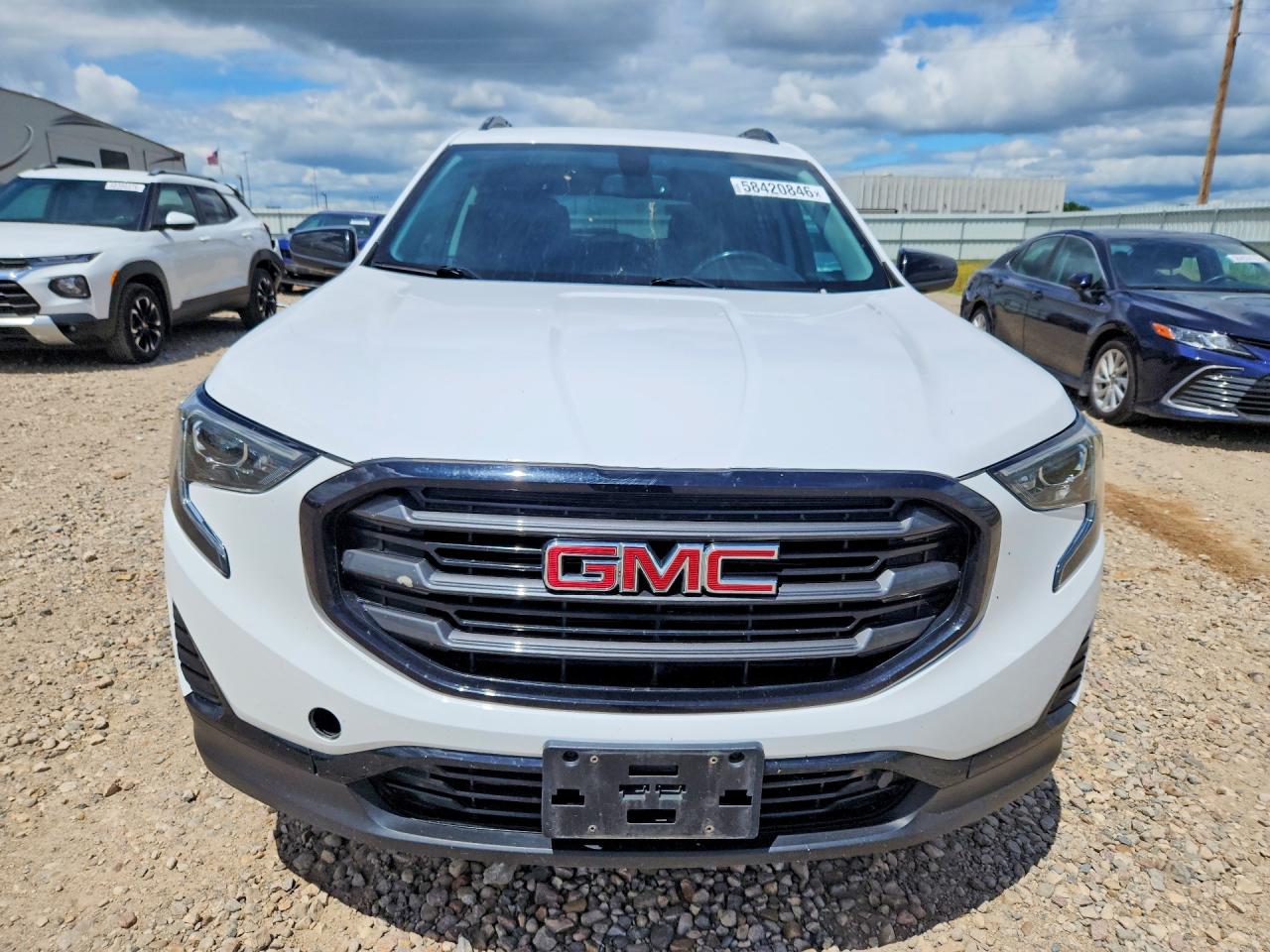 2019 Gmc Terrain Sle White vin: 3GKALTEV3KL198441
