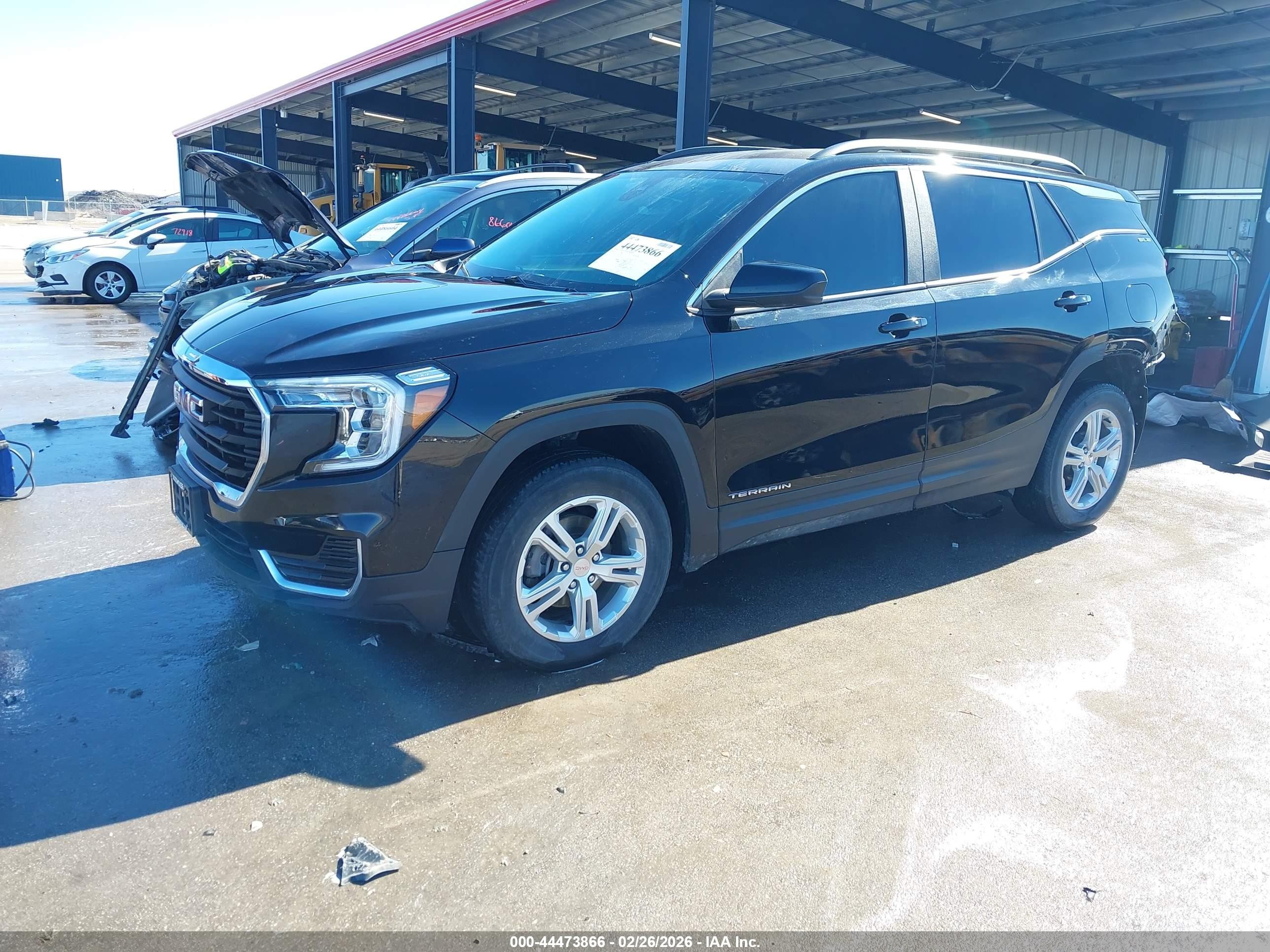 2022 Gmc Terrain Awd Sle Black vin: 3GKALTEV3NL278875