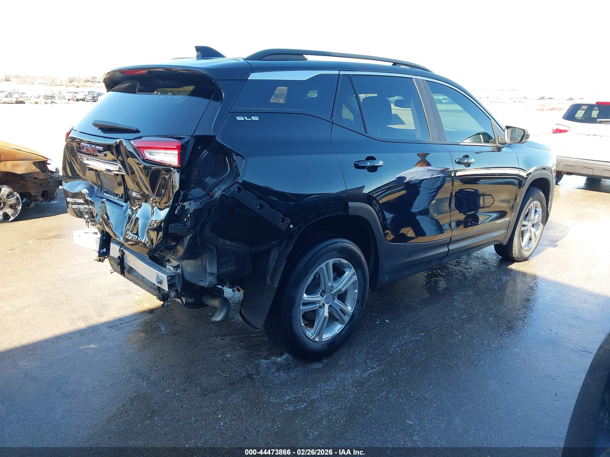 2022 Gmc Terrain Awd Sle Black vin: 3GKALTEV3NL278875