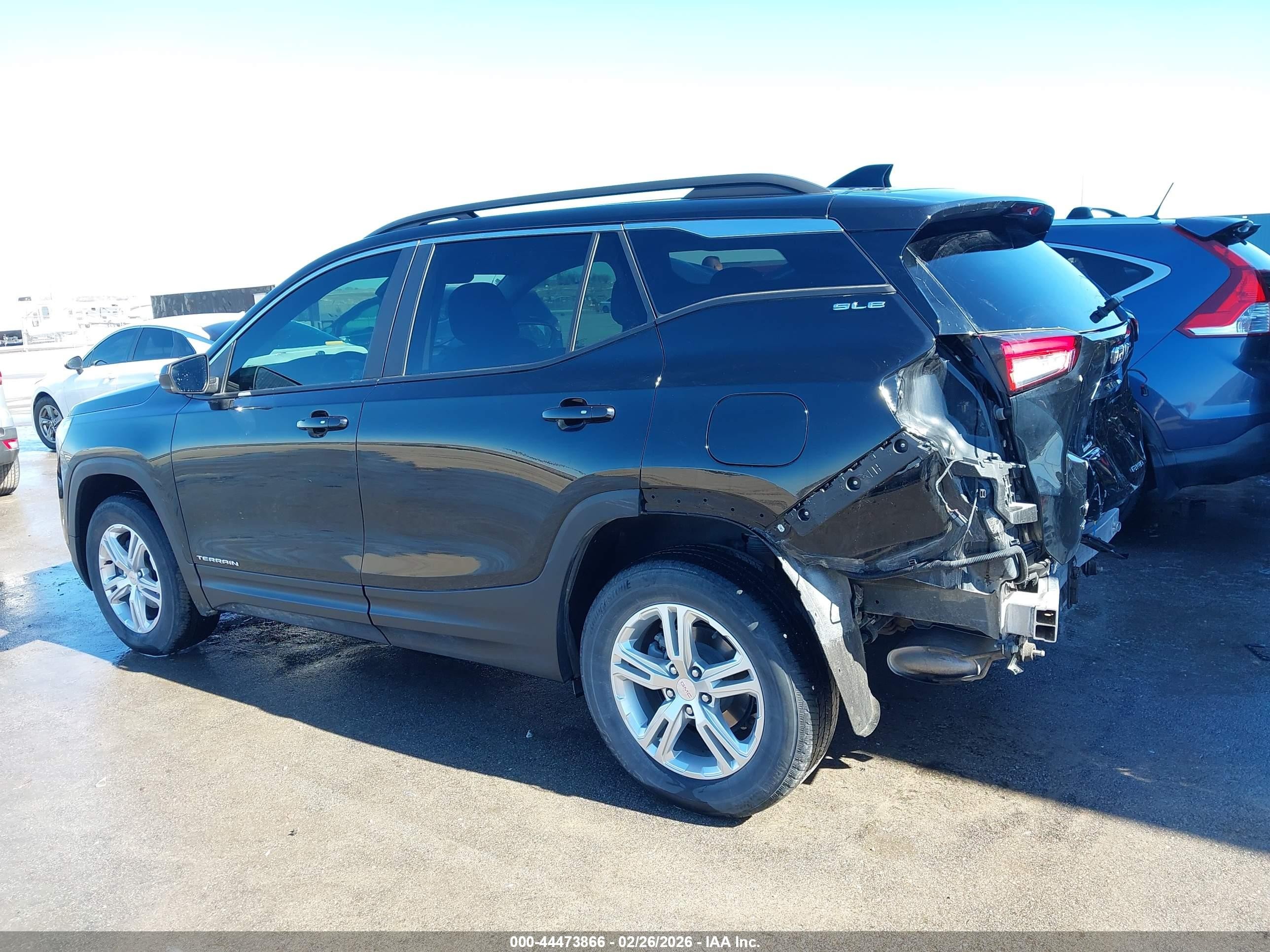 2022 Gmc Terrain Awd Sle Black vin: 3GKALTEV3NL278875