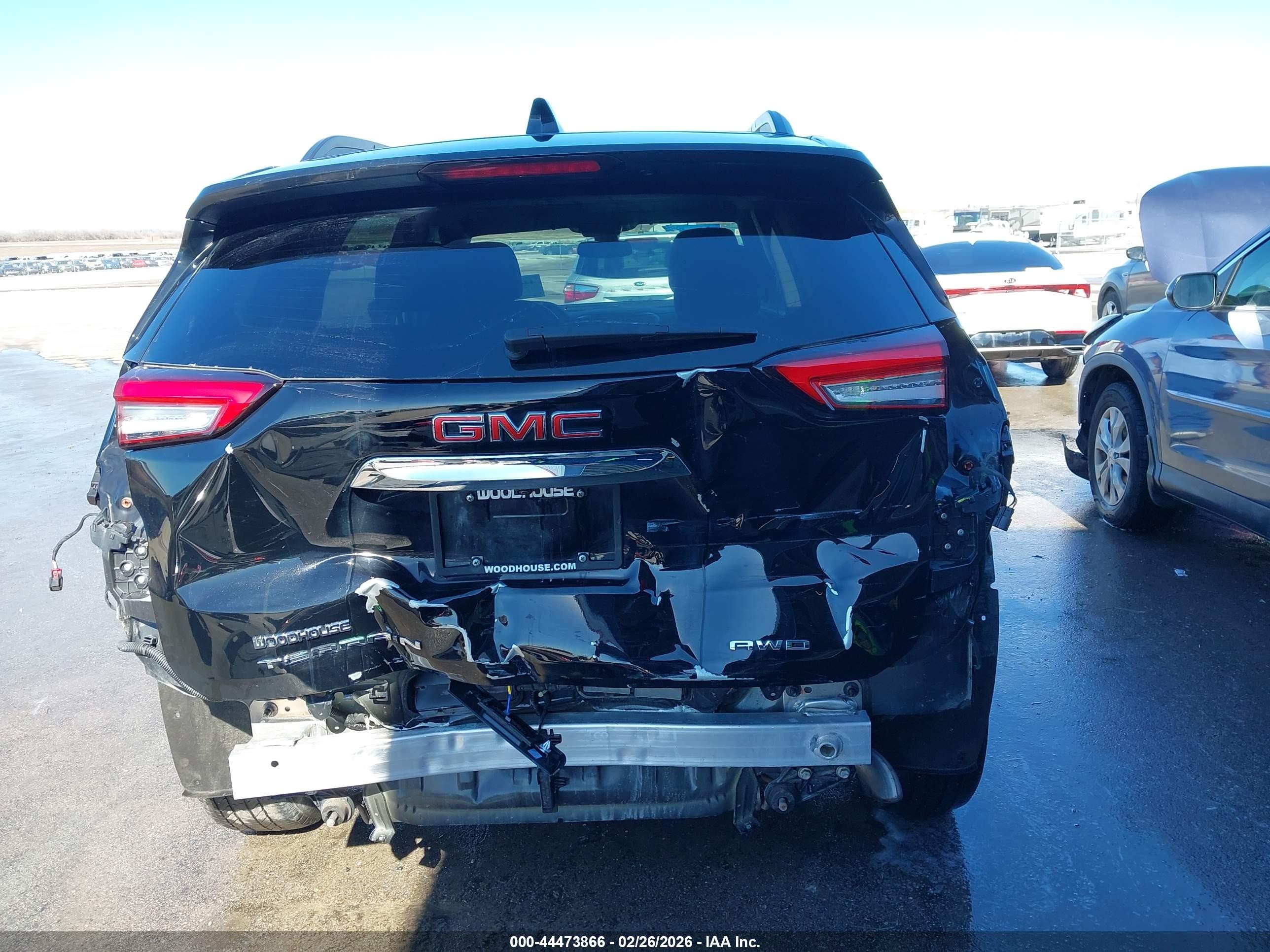 2022 Gmc Terrain Awd Sle Black vin: 3GKALTEV3NL278875