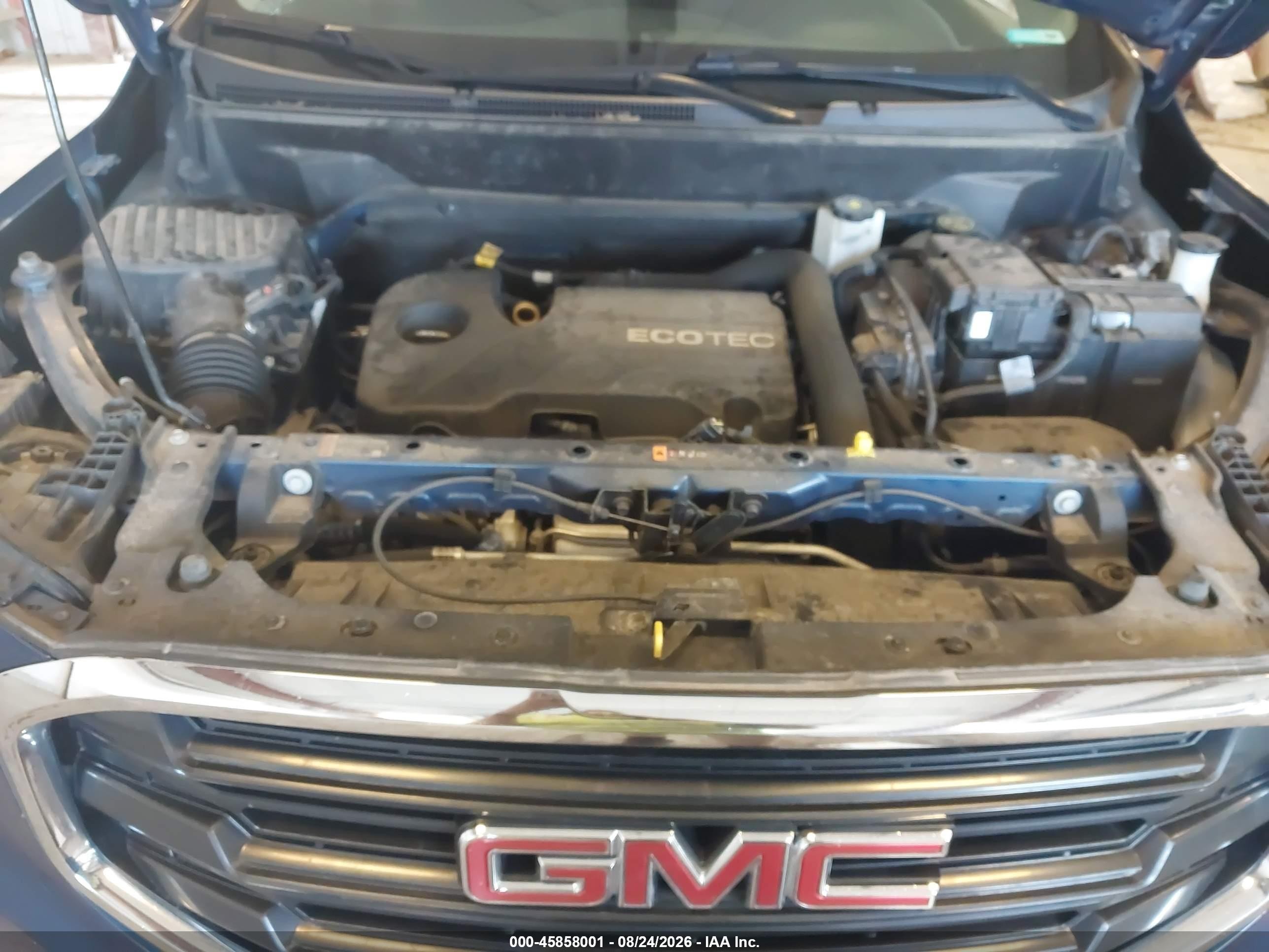 2019 Gmc Terrain Sle Синий vin: 3GKALTEV4KL286978