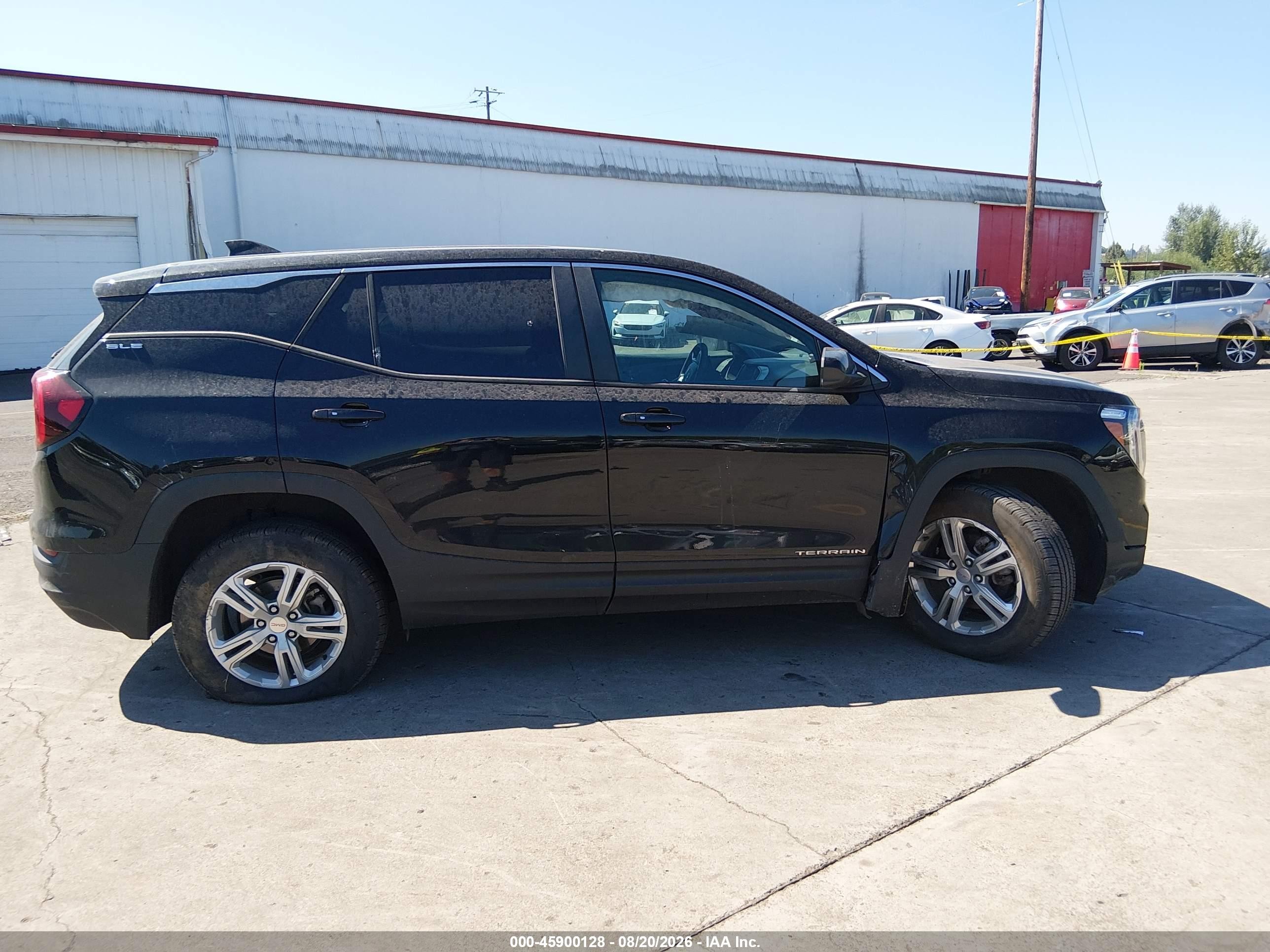 2022 Gmc Terrain Awd Sle Black vin: 3GKALTEV4NL162388