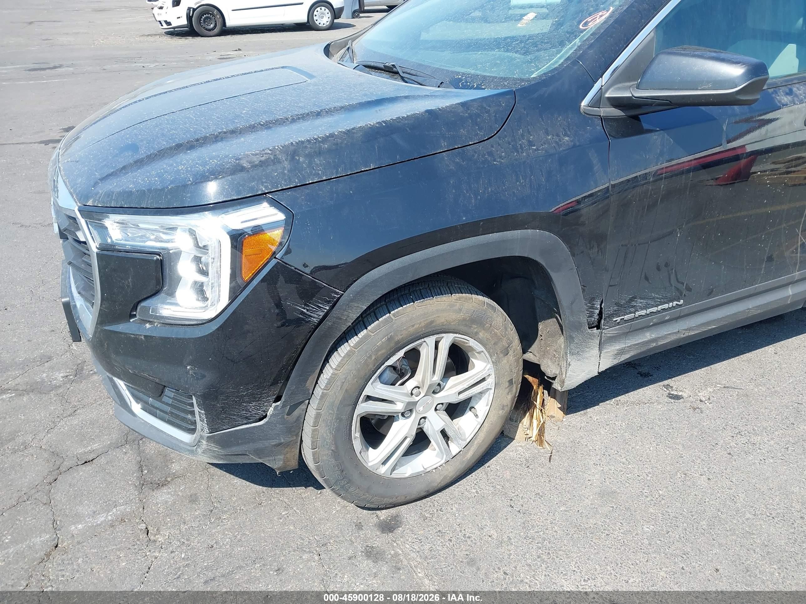 2022 Gmc Terrain Awd Sle Black vin: 3GKALTEV4NL162388