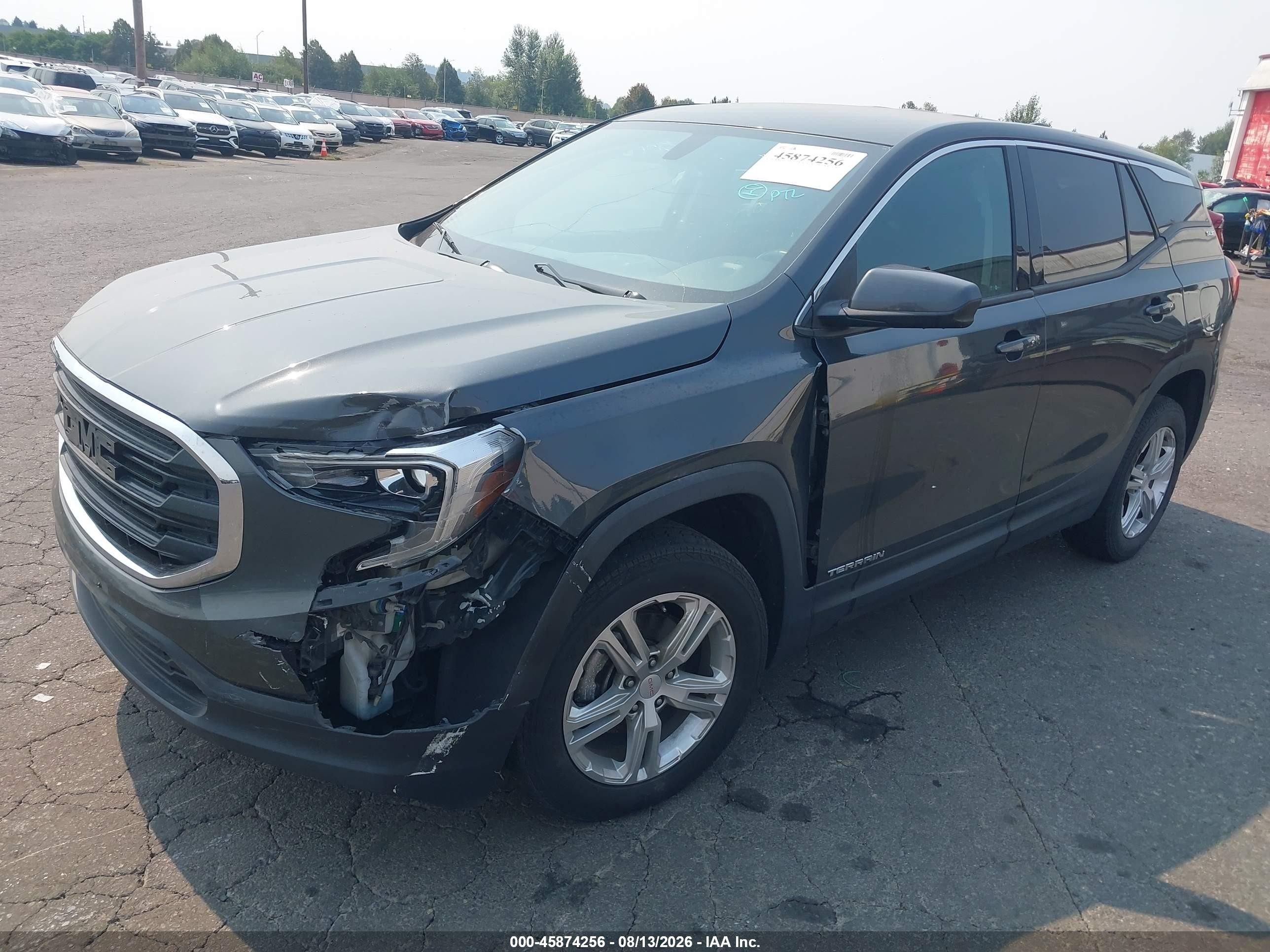 2018 Gmc Terrain Sle Black vin: 3GKALTEV5JL276684