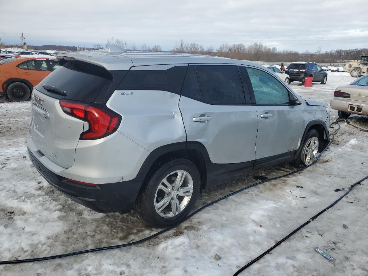 2019 Gmc Terrain Sle Silver vin: 3GKALTEV6KL360059