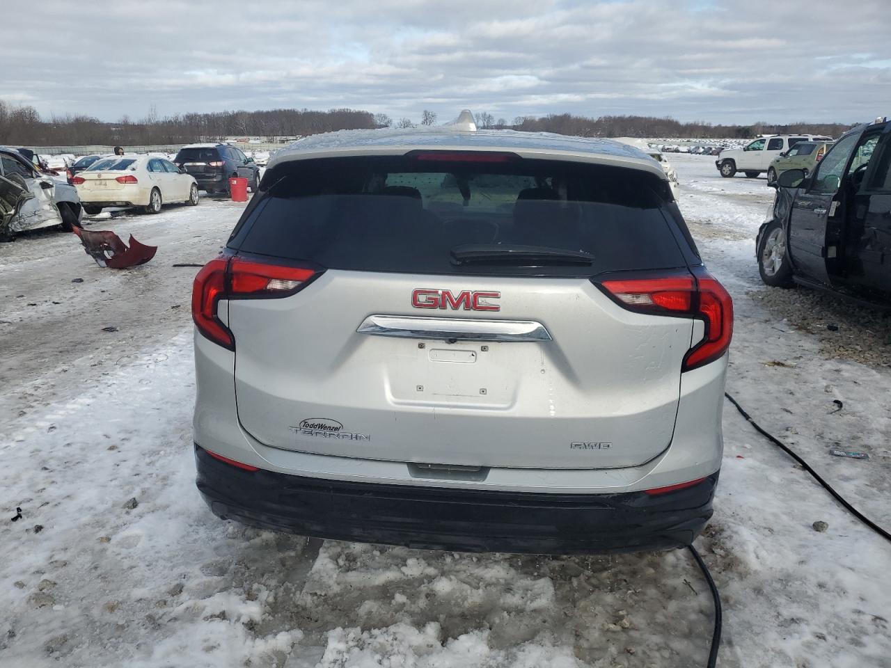 2019 Gmc Terrain Sle Silver vin: 3GKALTEV6KL360059