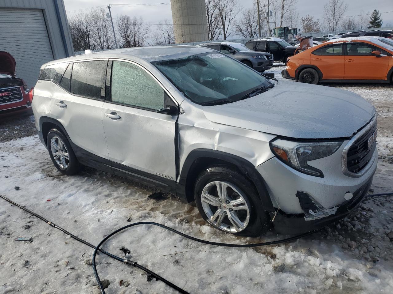 2019 Gmc Terrain Sle Silver vin: 3GKALTEV6KL360059