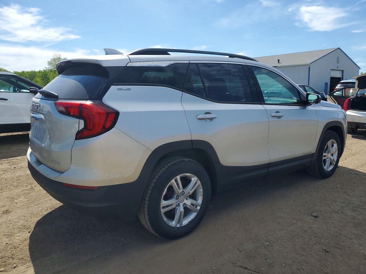 2020 Gmc Terrain Sle Silver vin: 3GKALTEV6LL209501