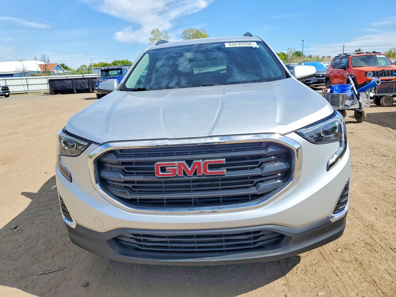 2020 Gmc Terrain Sle Silver vin: 3GKALTEV6LL209501
