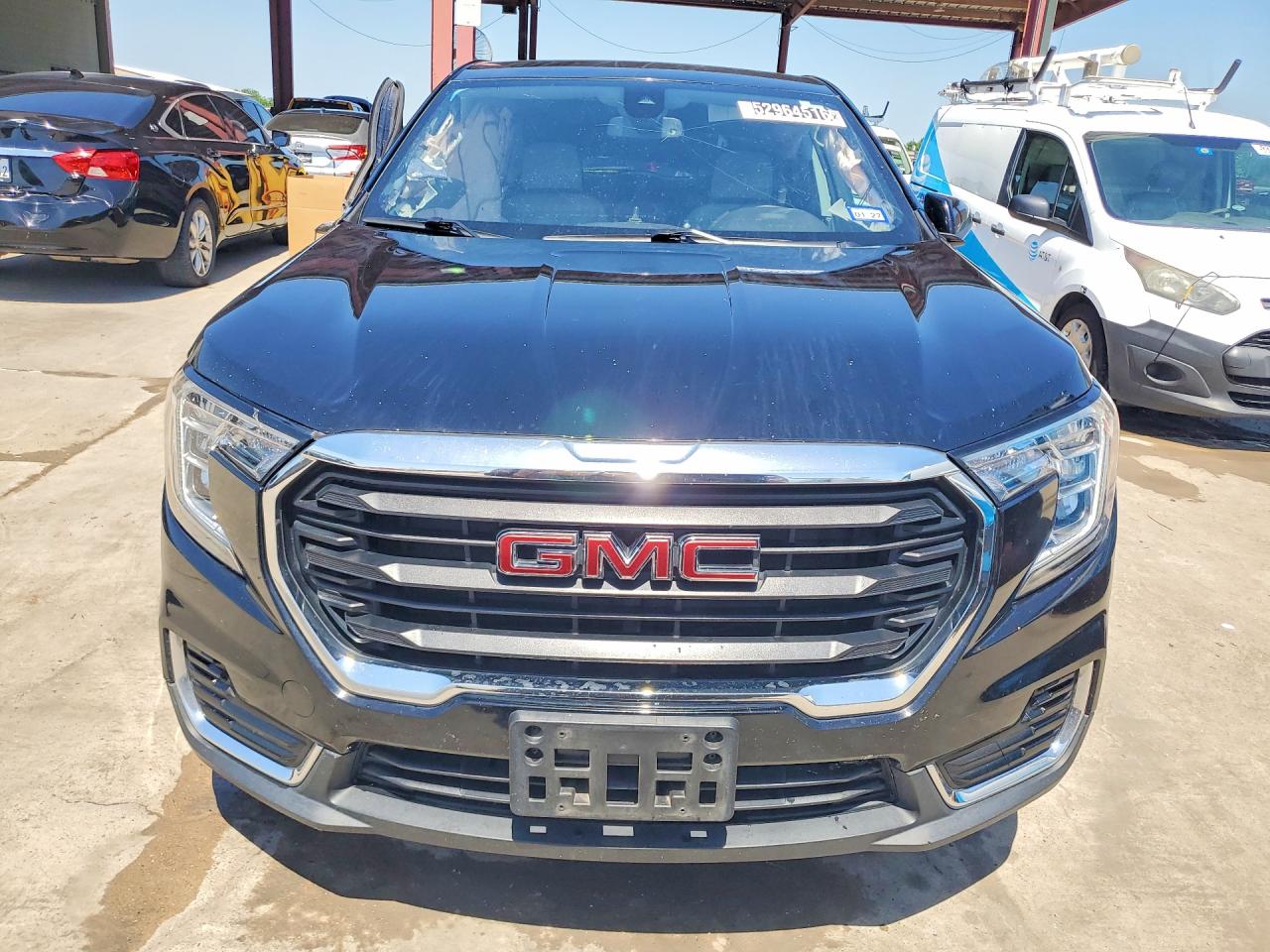 2022 Gmc Terrain Sle Черный vin: 3GKALTEV6NL167401