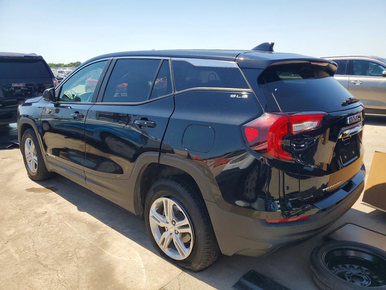 2022 Gmc Terrain Sle Черный vin: 3GKALTEV6NL167401