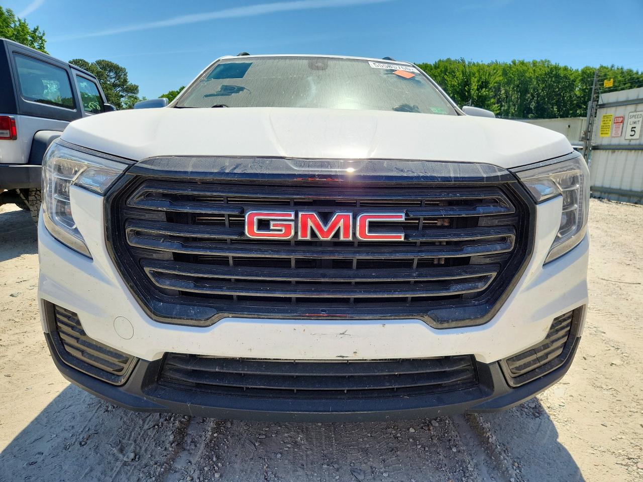 2022 Gmc Terrain Sle White vin: 3GKALTEV6NL206018