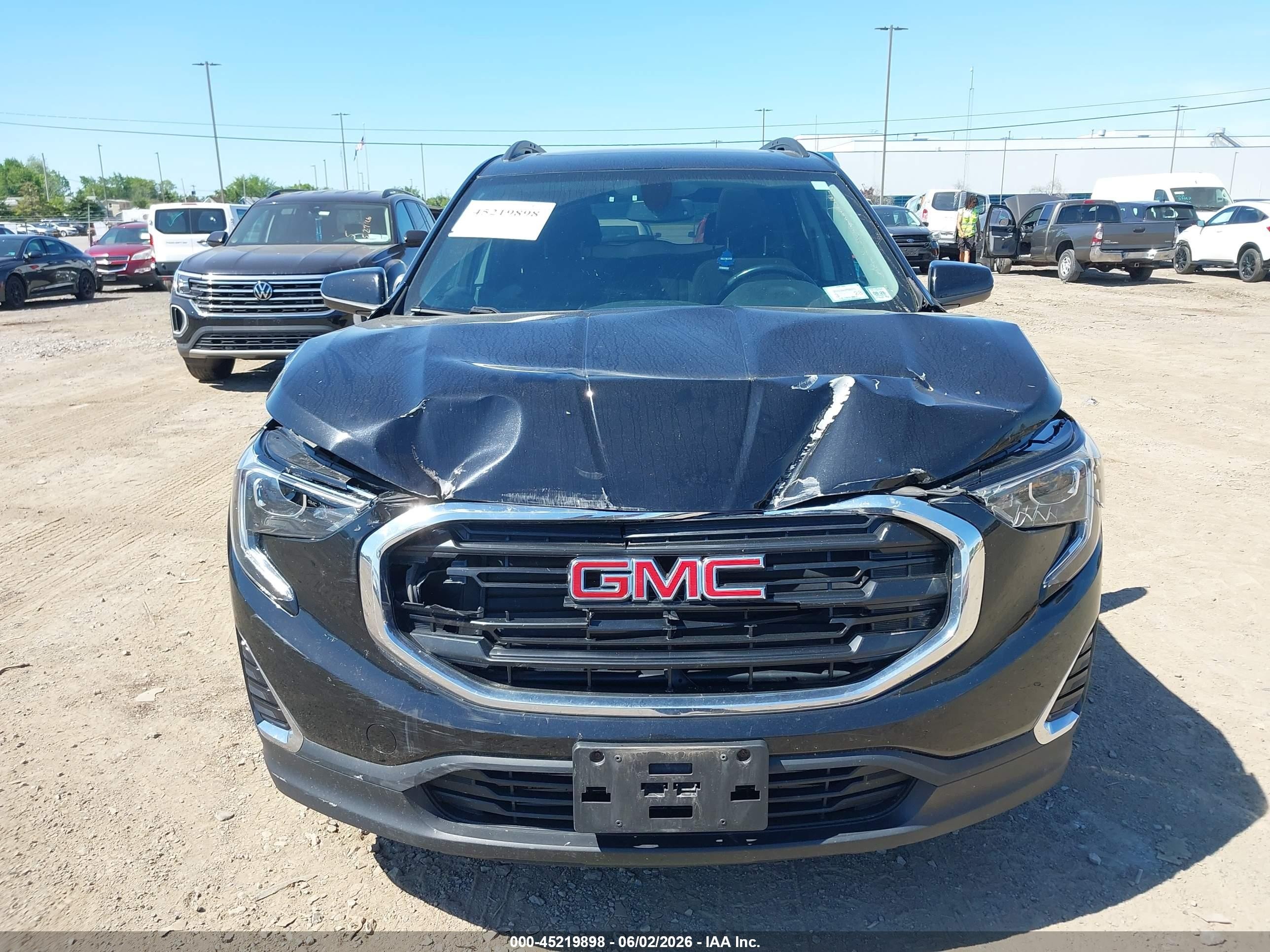 2019 Gmc Terrain Sle Black vin: 3GKALTEV7KL210347