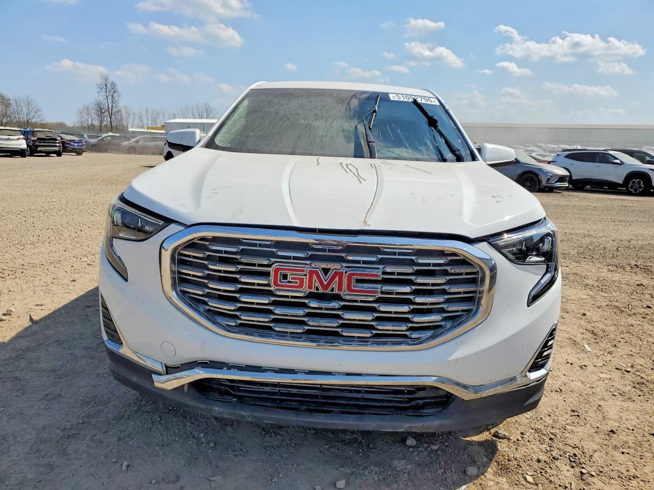2019 Gmc Terrain Sle White vin: 3GKALTEV7KL346719