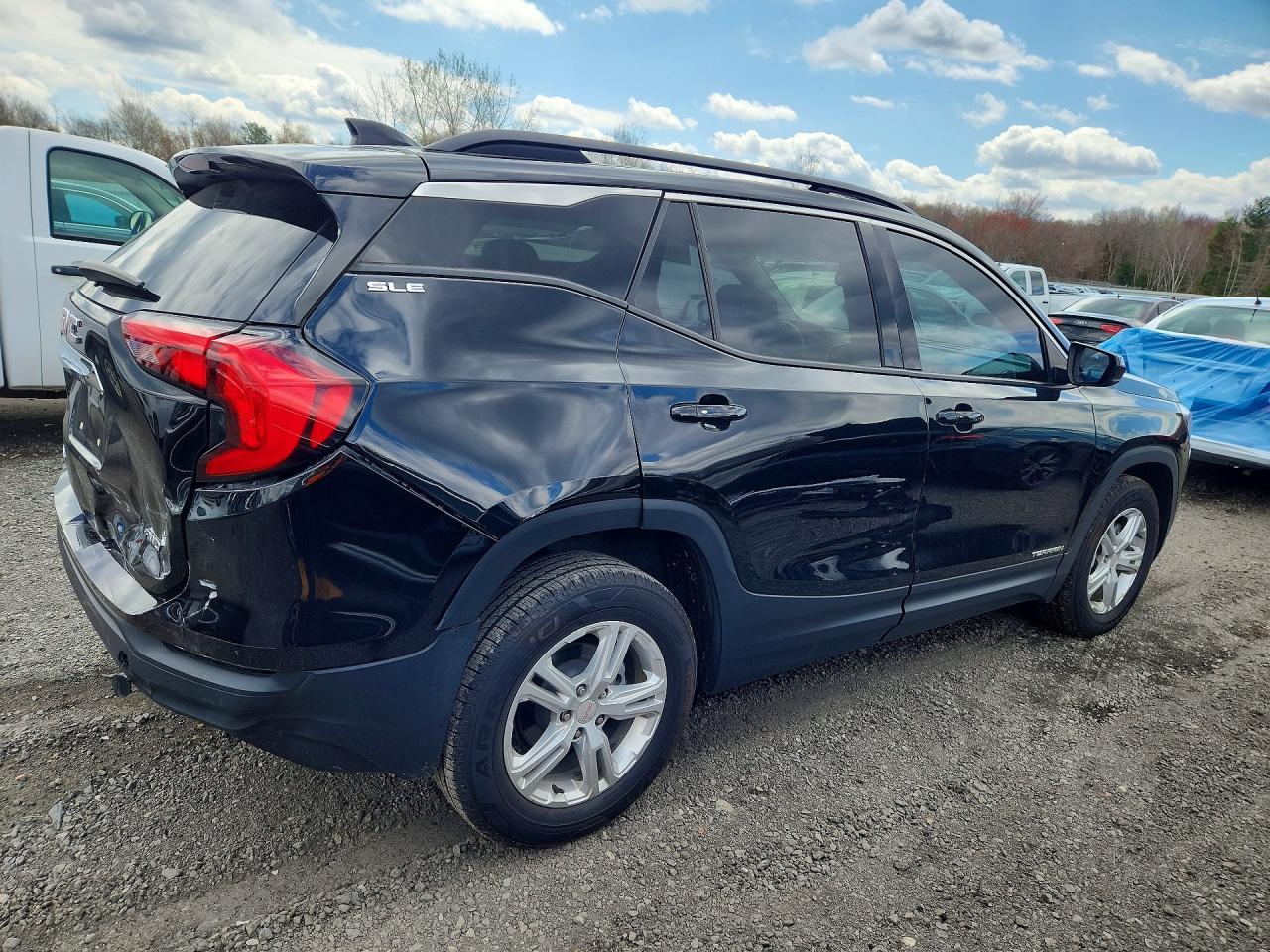 2020 Gmc Terrain Sle Black vin: 3GKALTEV7LL345815