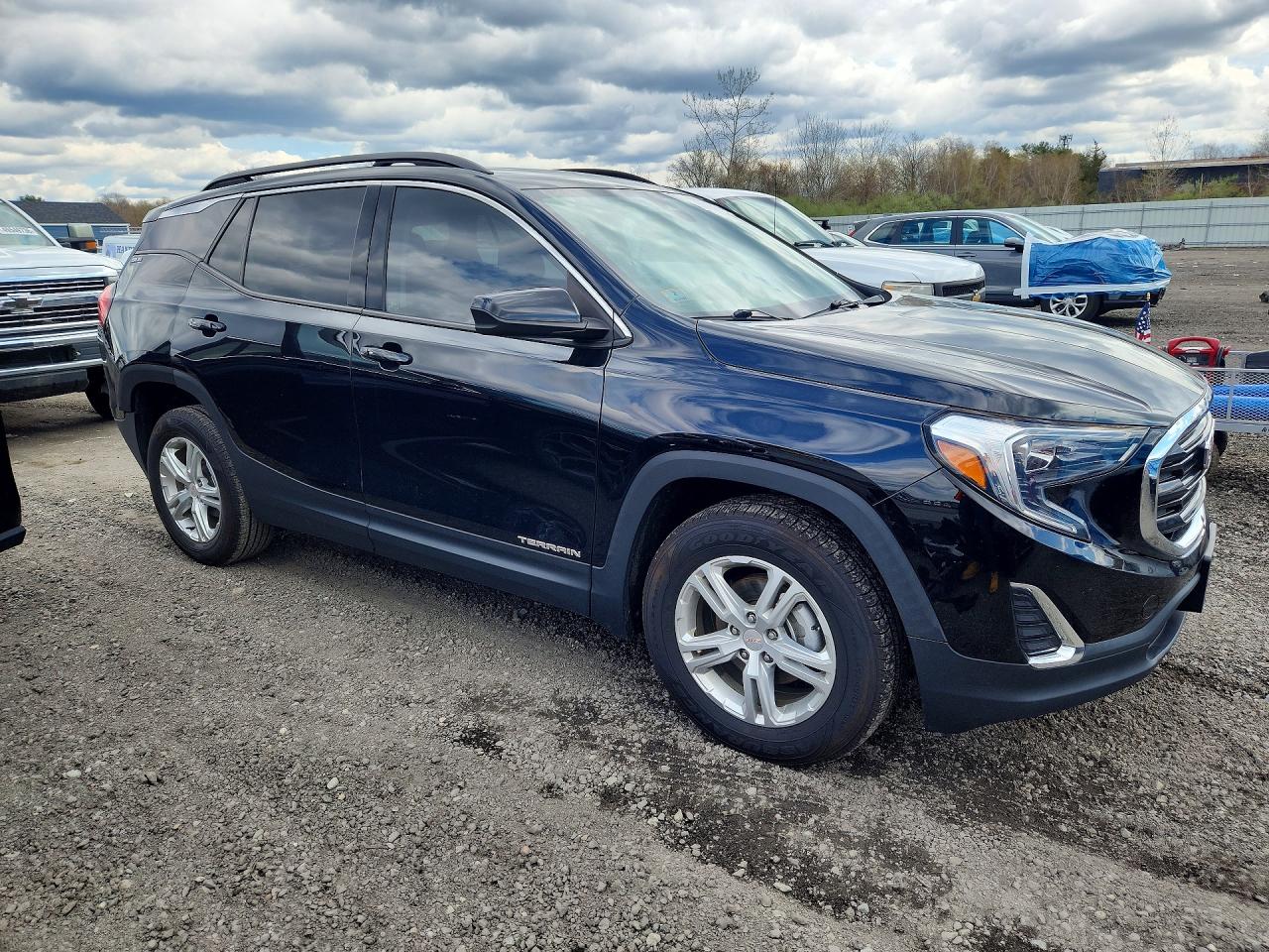 2020 Gmc Terrain Sle Black vin: 3GKALTEV7LL345815