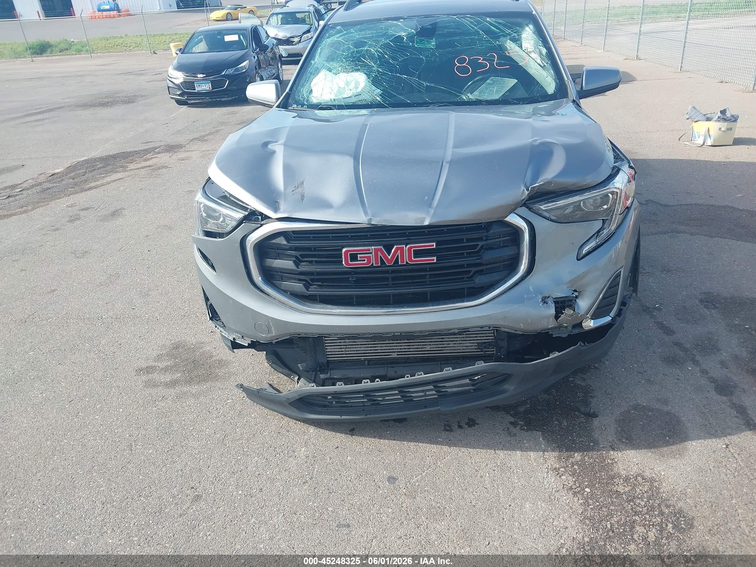 2020 Gmc Terrain Awd Sle Gray vin: 3GKALTEV8LL208611