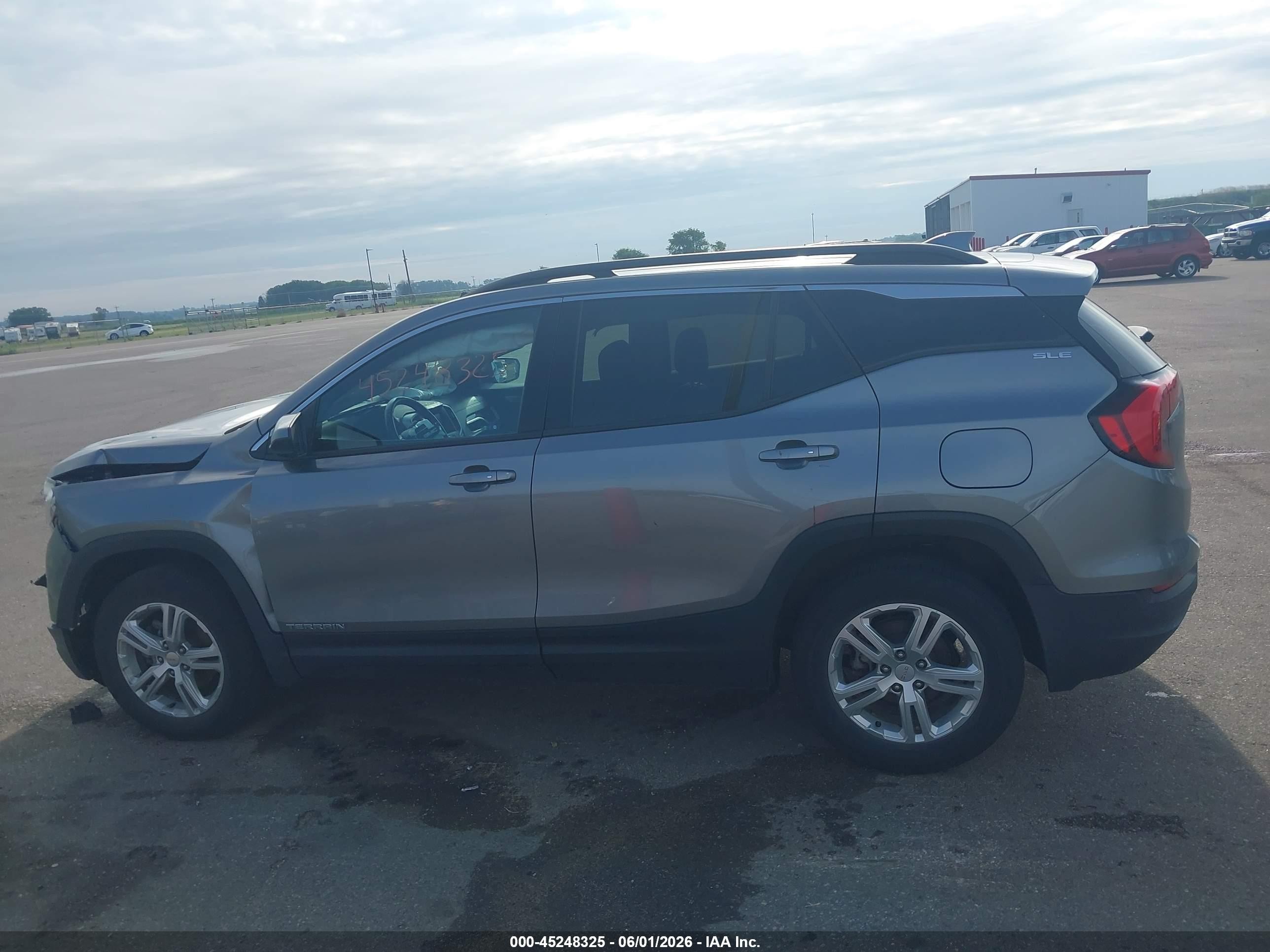 2020 Gmc Terrain Awd Sle Gray vin: 3GKALTEV8LL208611