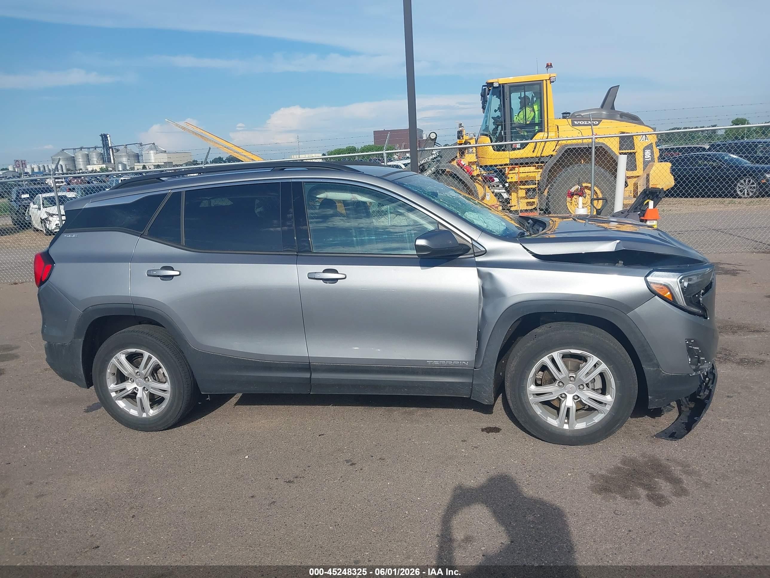 2020 Gmc Terrain Awd Sle Gray vin: 3GKALTEV8LL208611