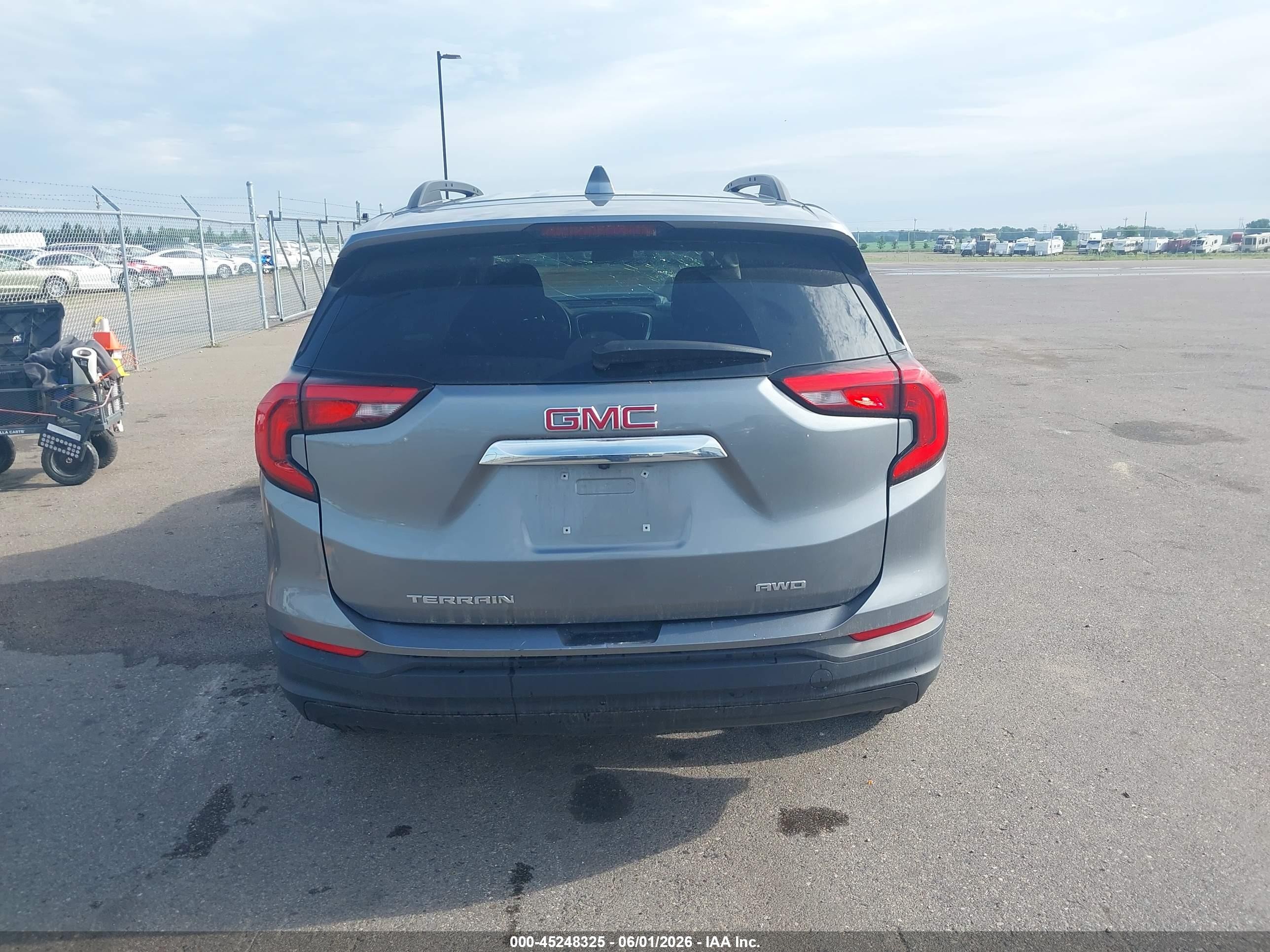 2020 Gmc Terrain Awd Sle Gray vin: 3GKALTEV8LL208611
