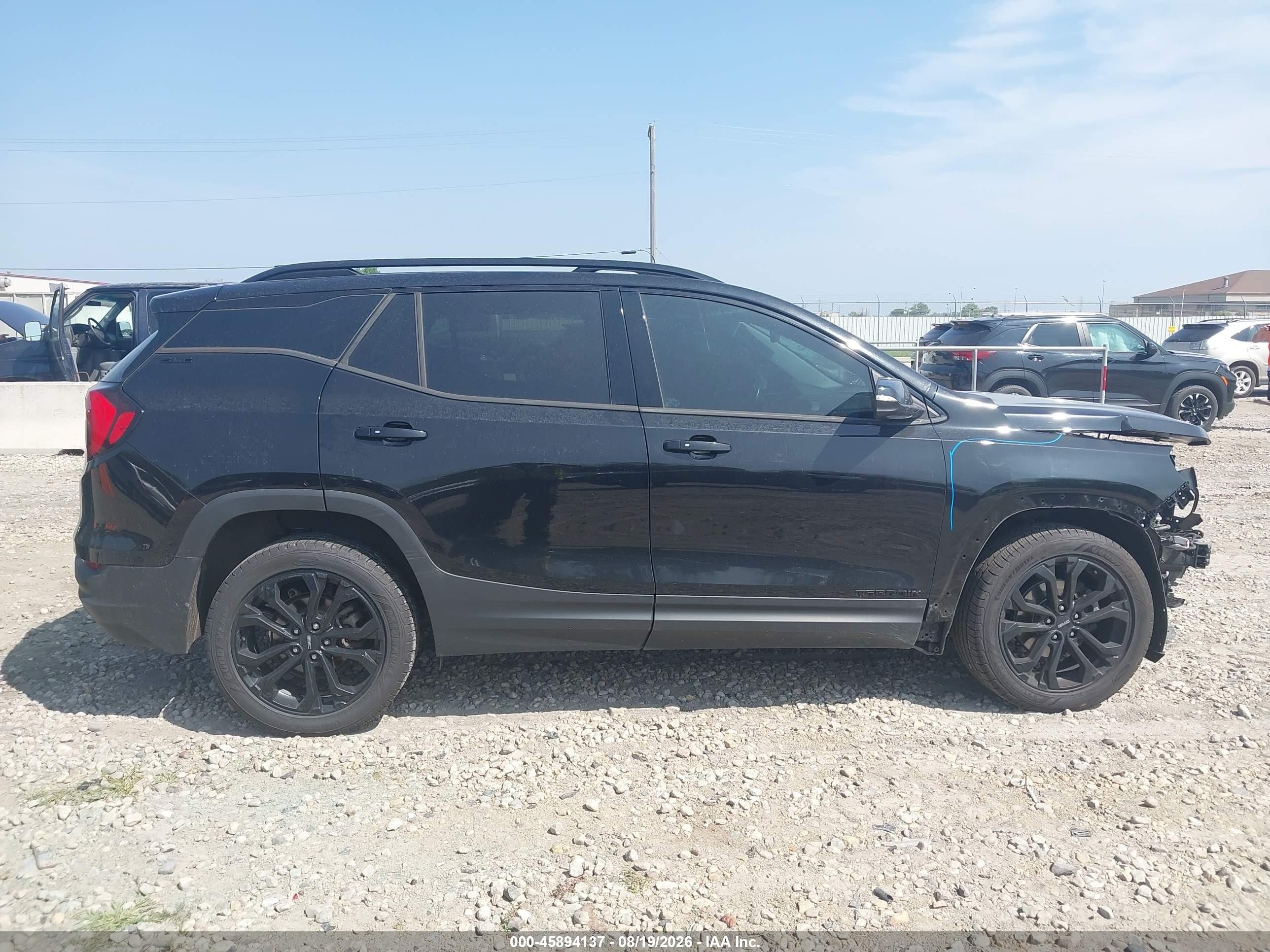 2019 Gmc Terrain Sle Black vin: 3GKALTEV9KL328240