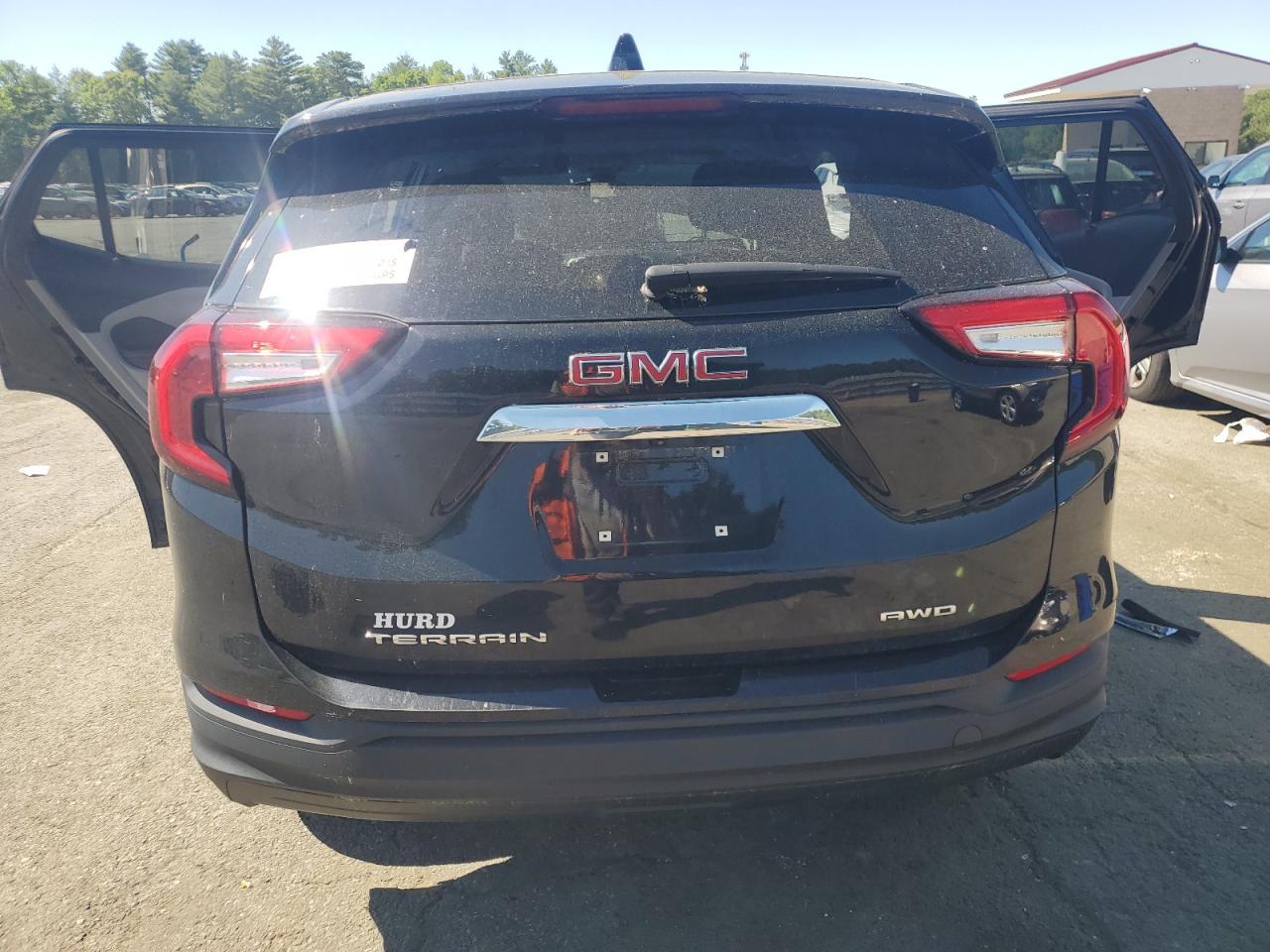 2022 Gmc Terrain Sle Black vin: 3GKALTEV9NL177422 Damage: Lift Gate, Multiple Scratches Light, 3
