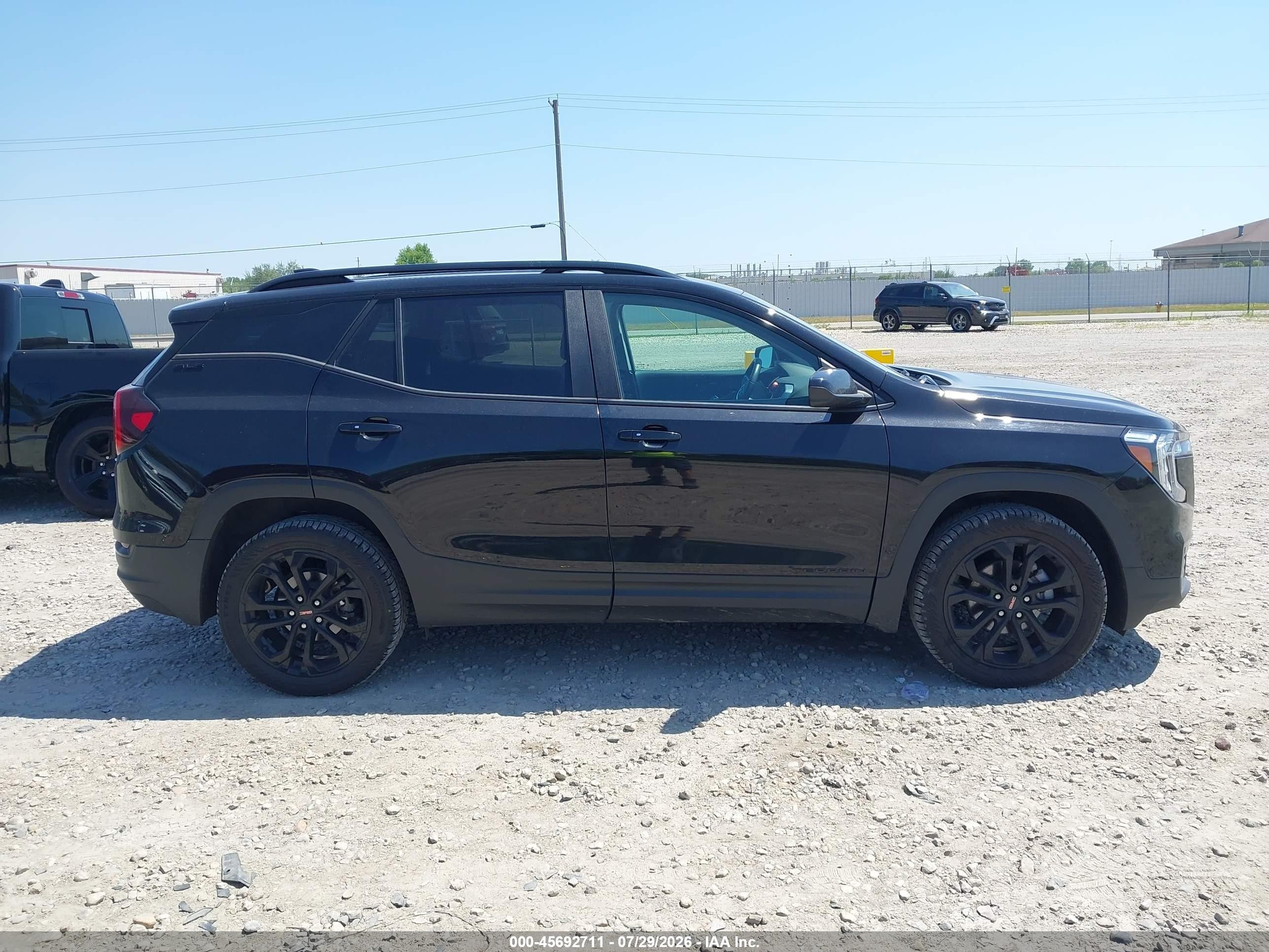 2022 Gmc Terrain Sle Black vin: 3GKALTEV9NL293381