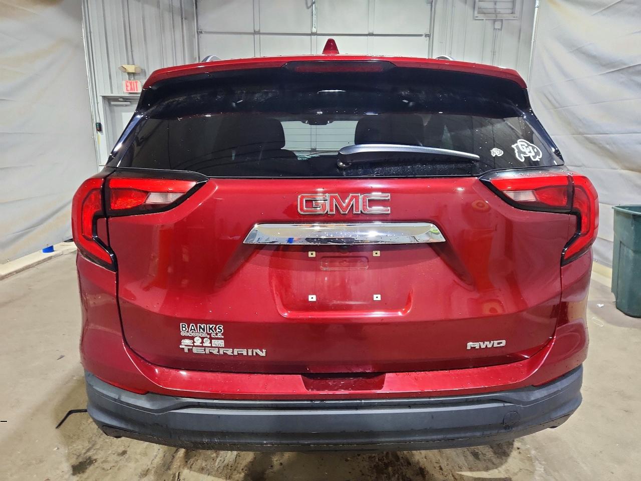 2018 Gmc Terrain Sle Maroon vin: 3GKALTEVXJL358345